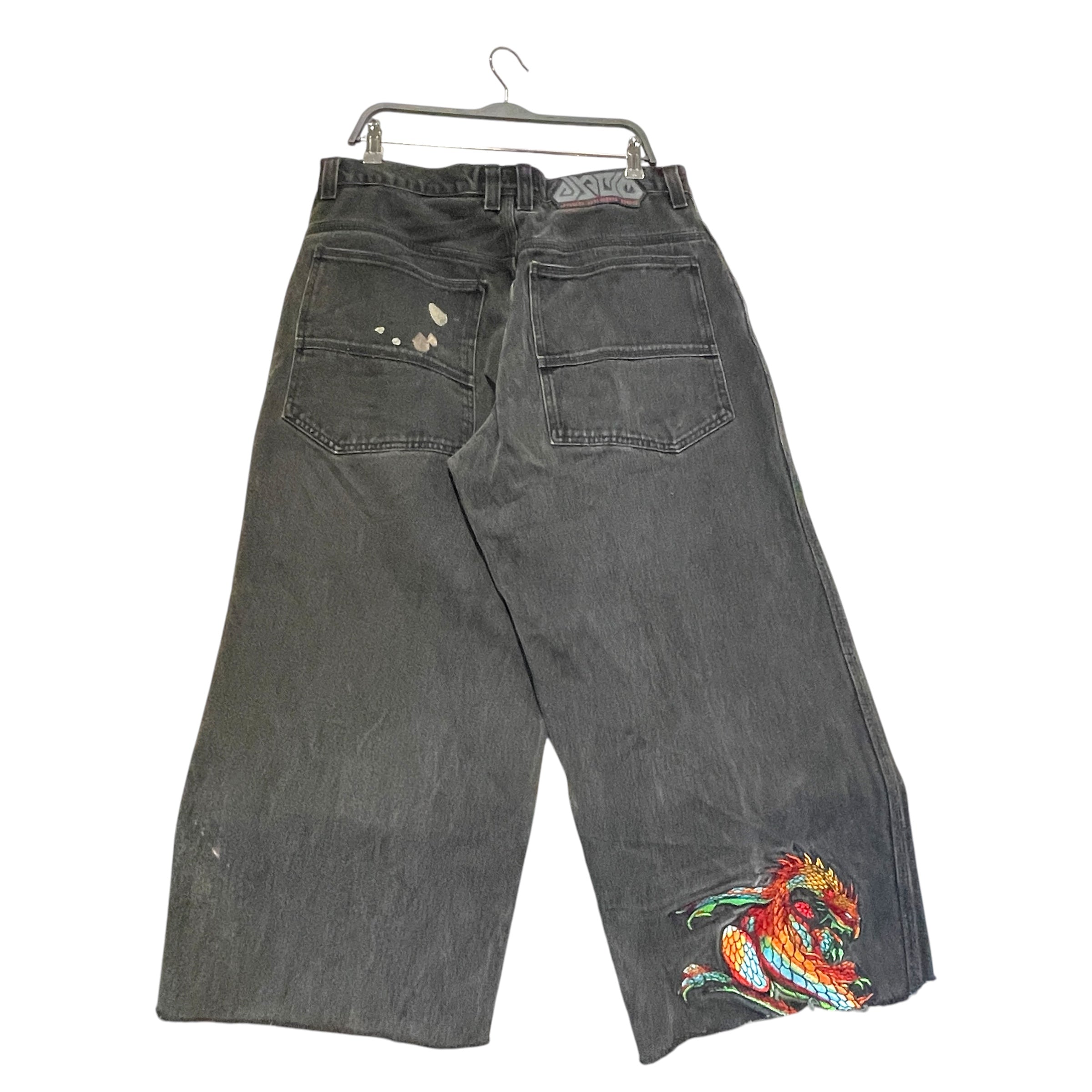 JNCO/Pants/38/Cotton/BLK/Graphic/Dragon Embroidered view 2