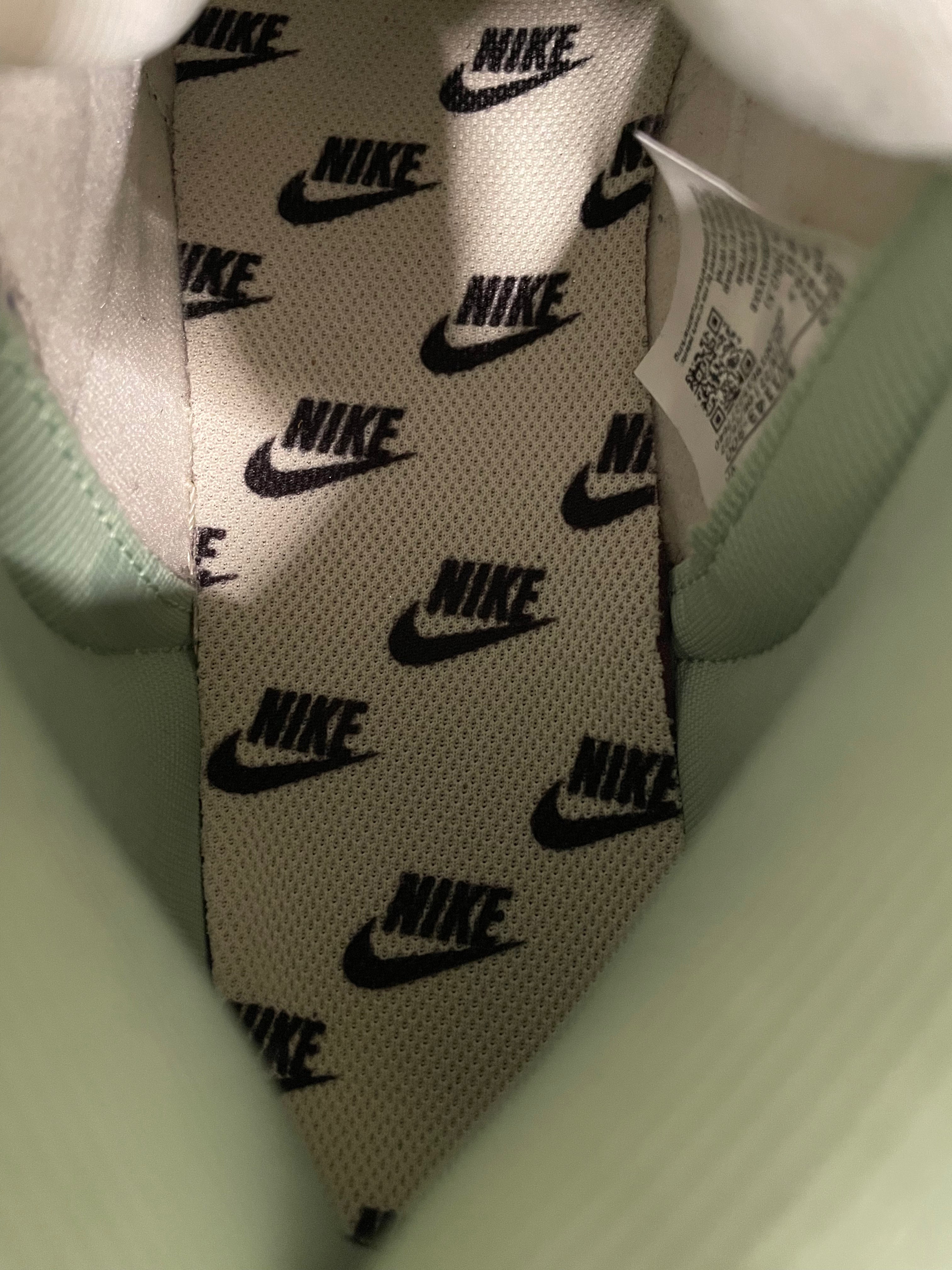 NIKE/DUNK HIGH/Low-Sneakers/US 12.5/Cotton/GRN/U-Tip/DV1143-300 view 3