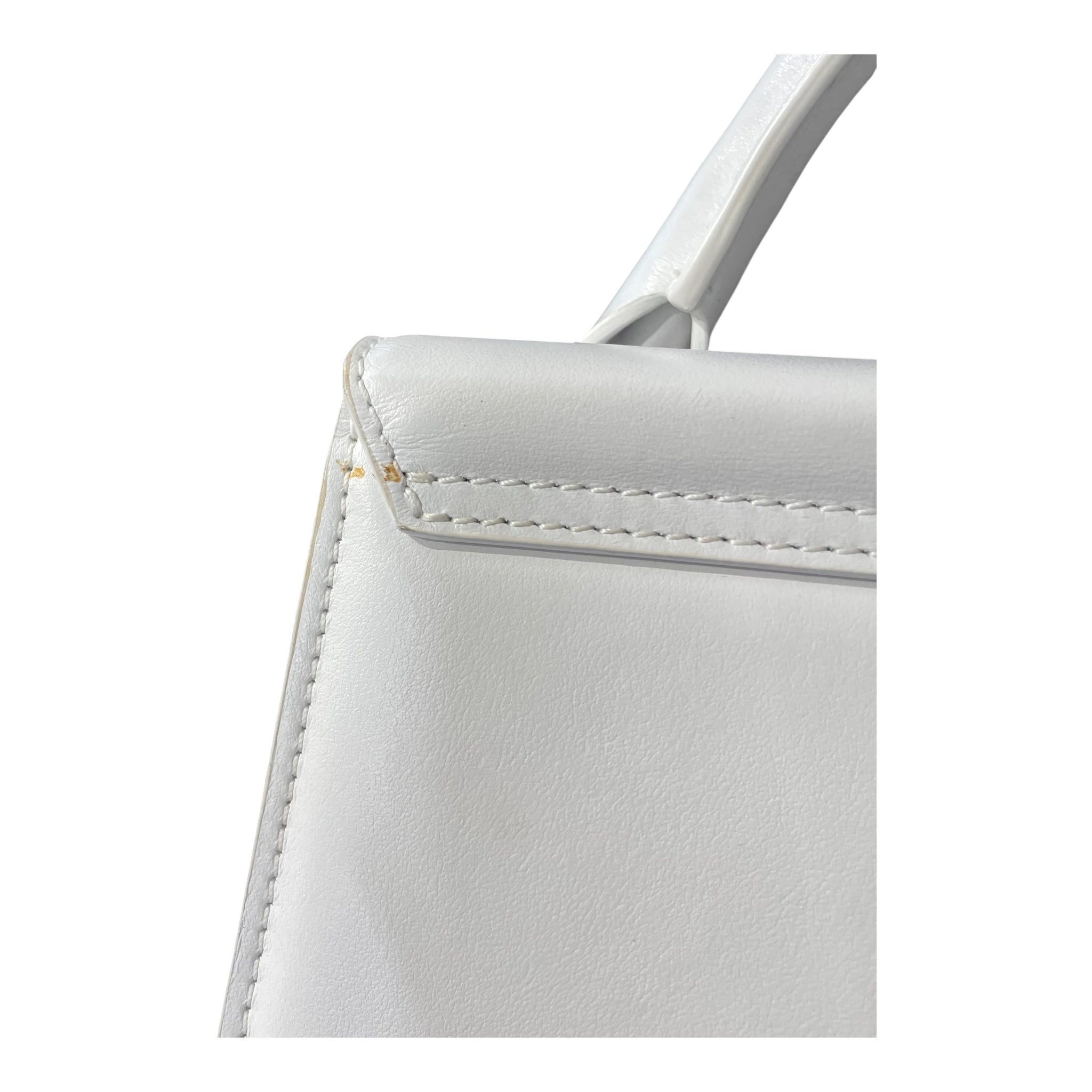 JACQUEMUS/Hand Bag/Leather/WHT/LE CHIQUITO LONG NO STRAP view 9