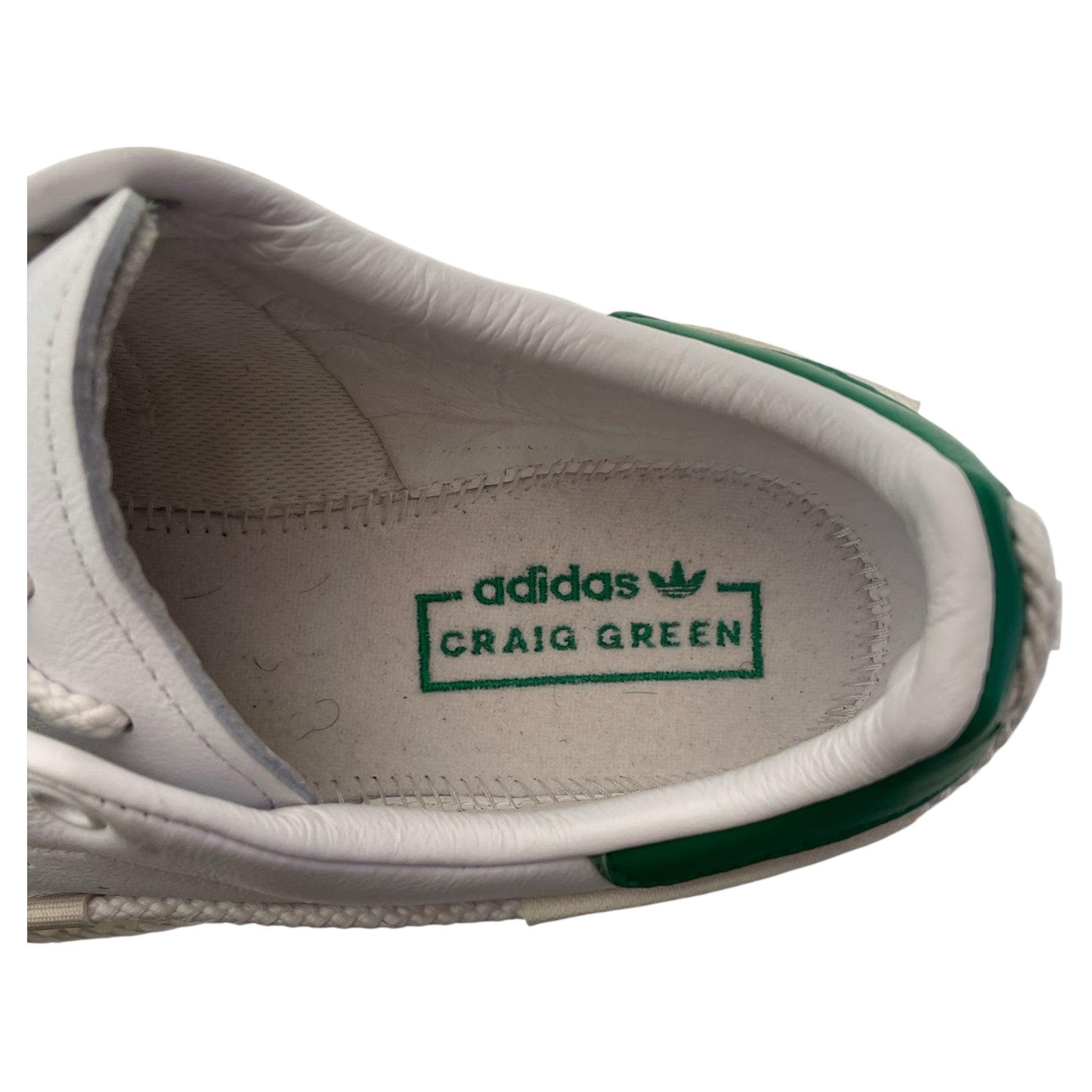 adidas/Low-Sneakers/US 12.5/Leather/WHT/Adidas craig green view 3