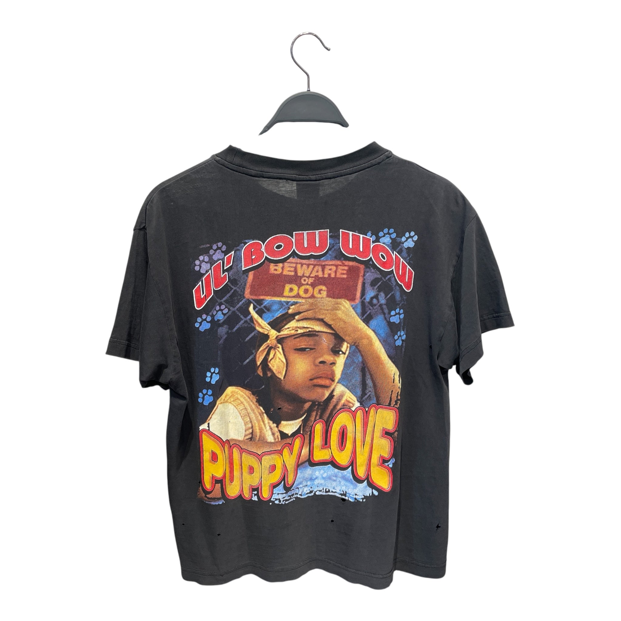 Vintage/T-Shirt/M/Cotton/BLK/2000S BOW WOW PUPPY LOVE view 2