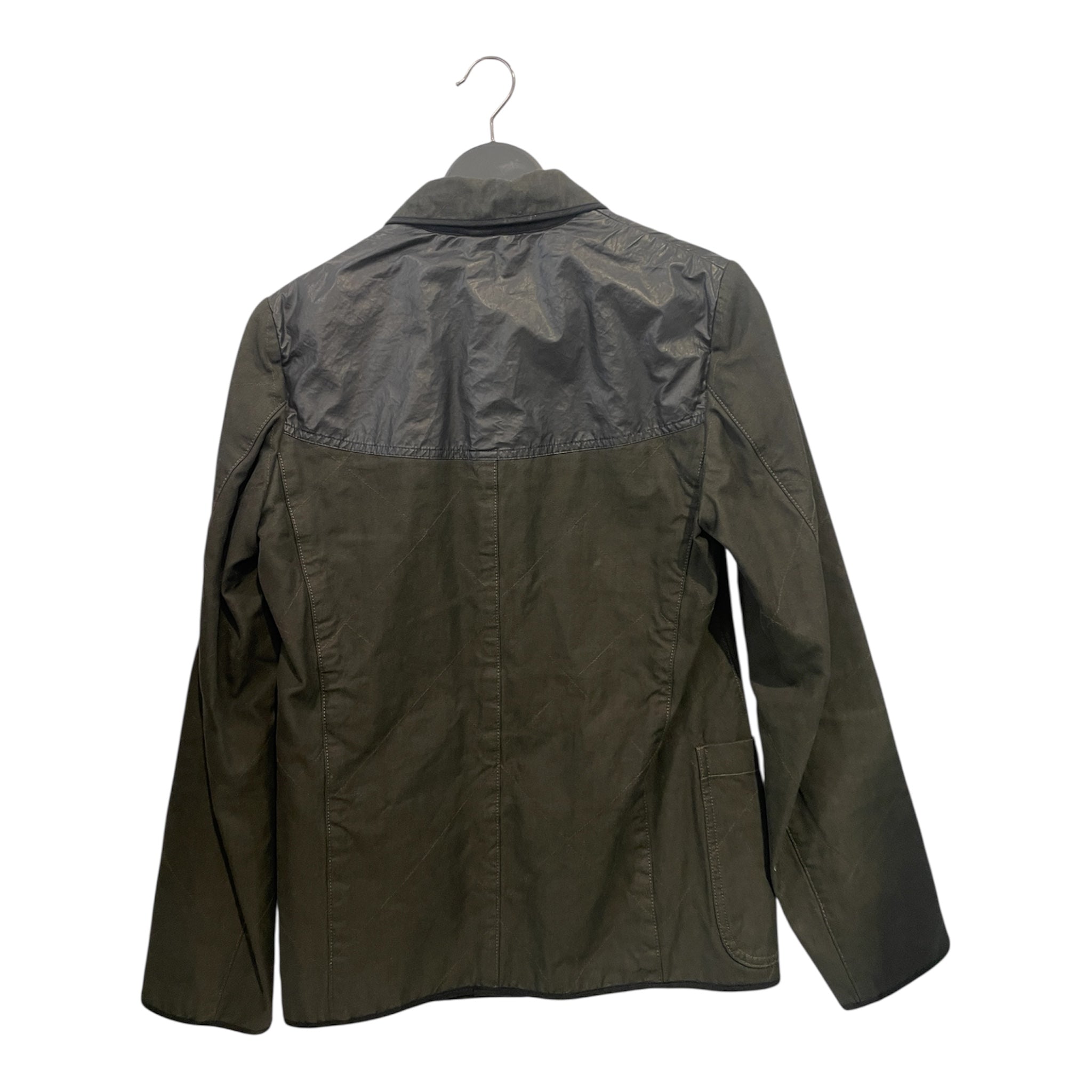 DRIES VAN NOTEN/Quilted Jkt/XL/Cotton/KHK/DRIES VAN NOTEN NYLON SHOULDER view 2