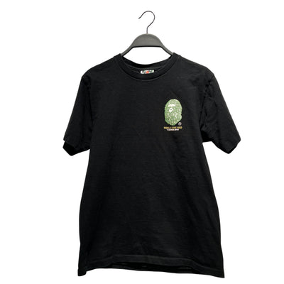 PALACE/T-Shirt/M/Cotton/BLU/Smoking graphic tee