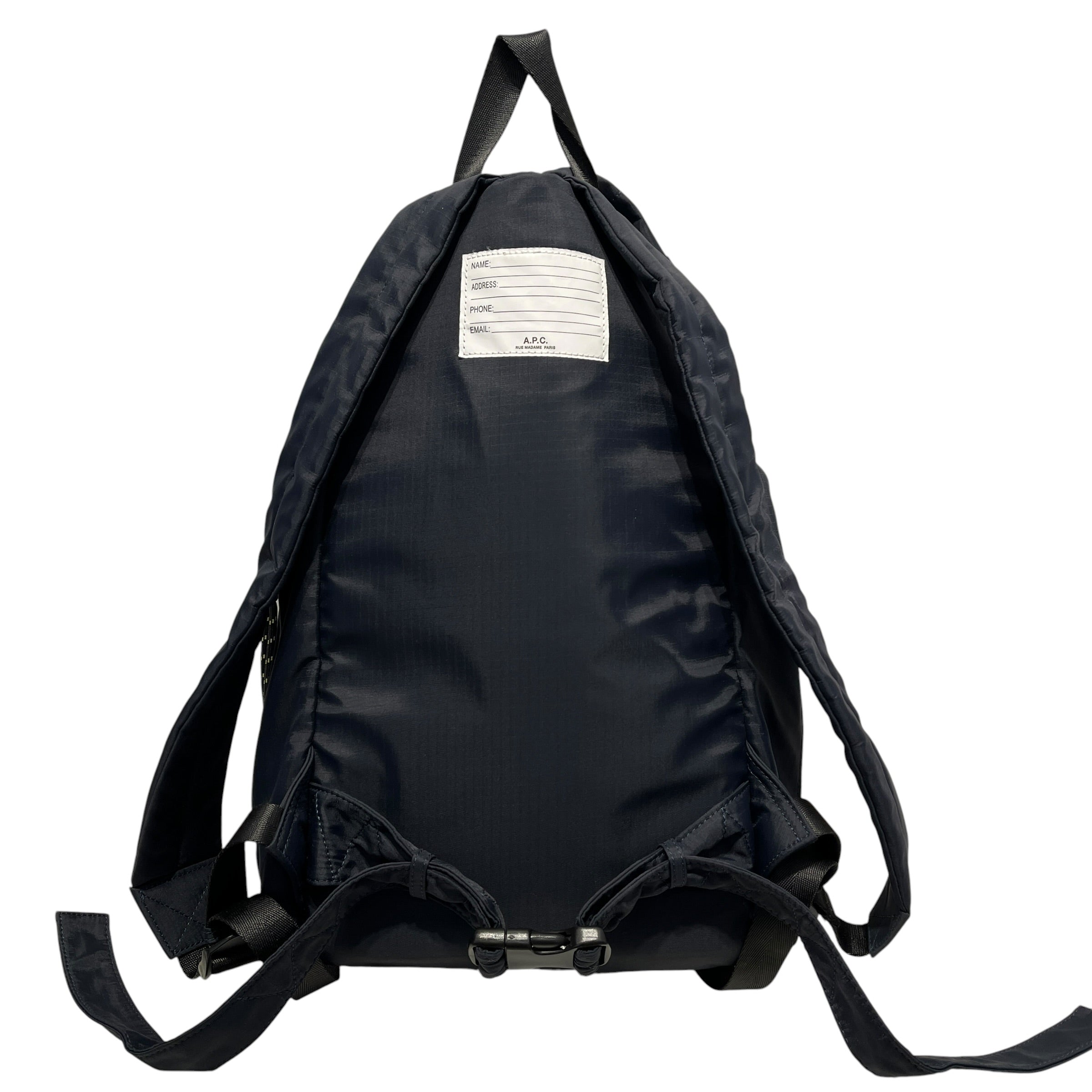 A.P.C./Backpack/Nylon/NVY/TREK BACKPACK view 2