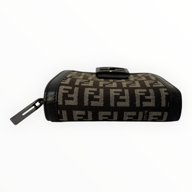 FENDI/Bifold Wallet/Monogram/Cotton/MLT/
