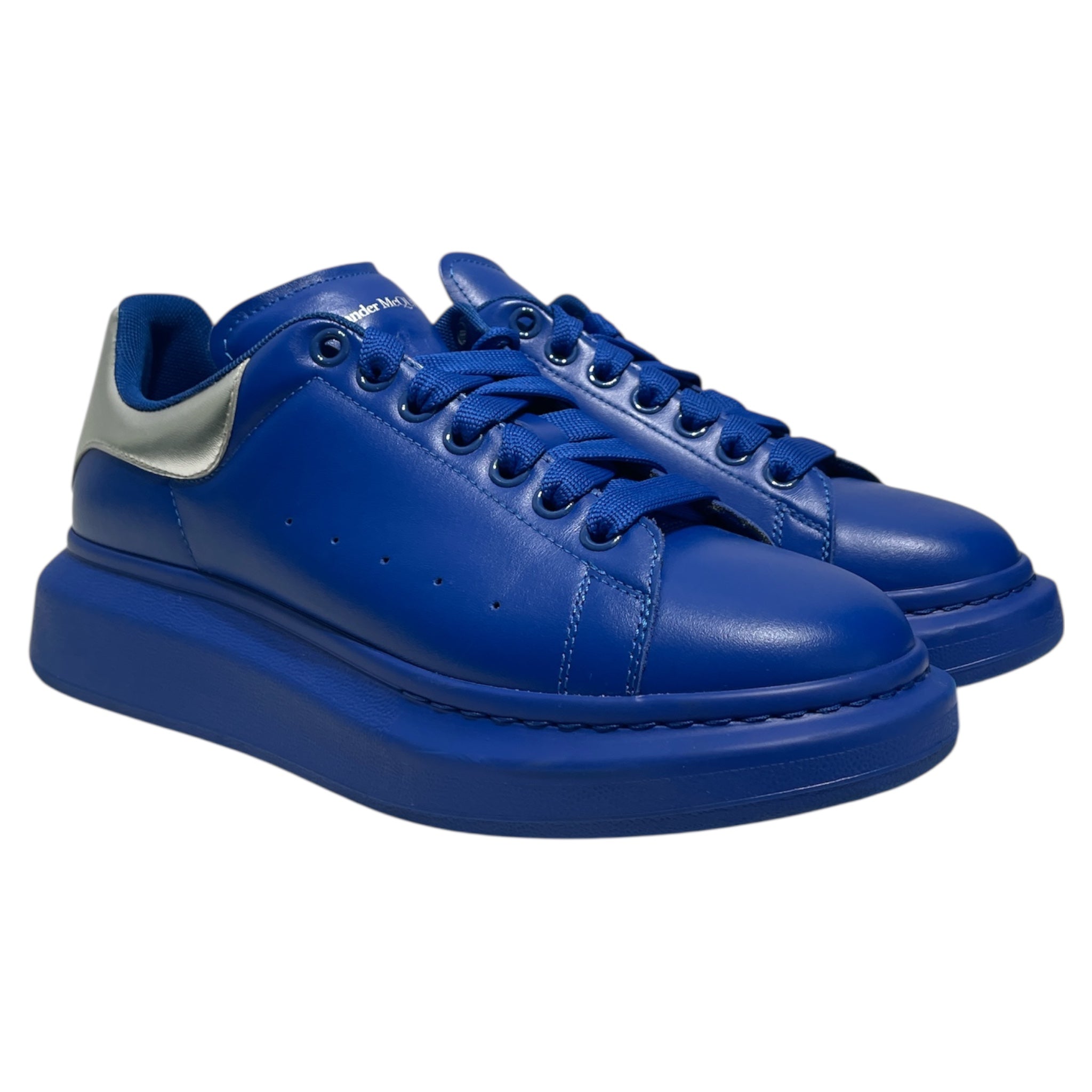Alexander McQueen/Low-Sneakers/EU 43.5/BLU/DARK BLUE view 1