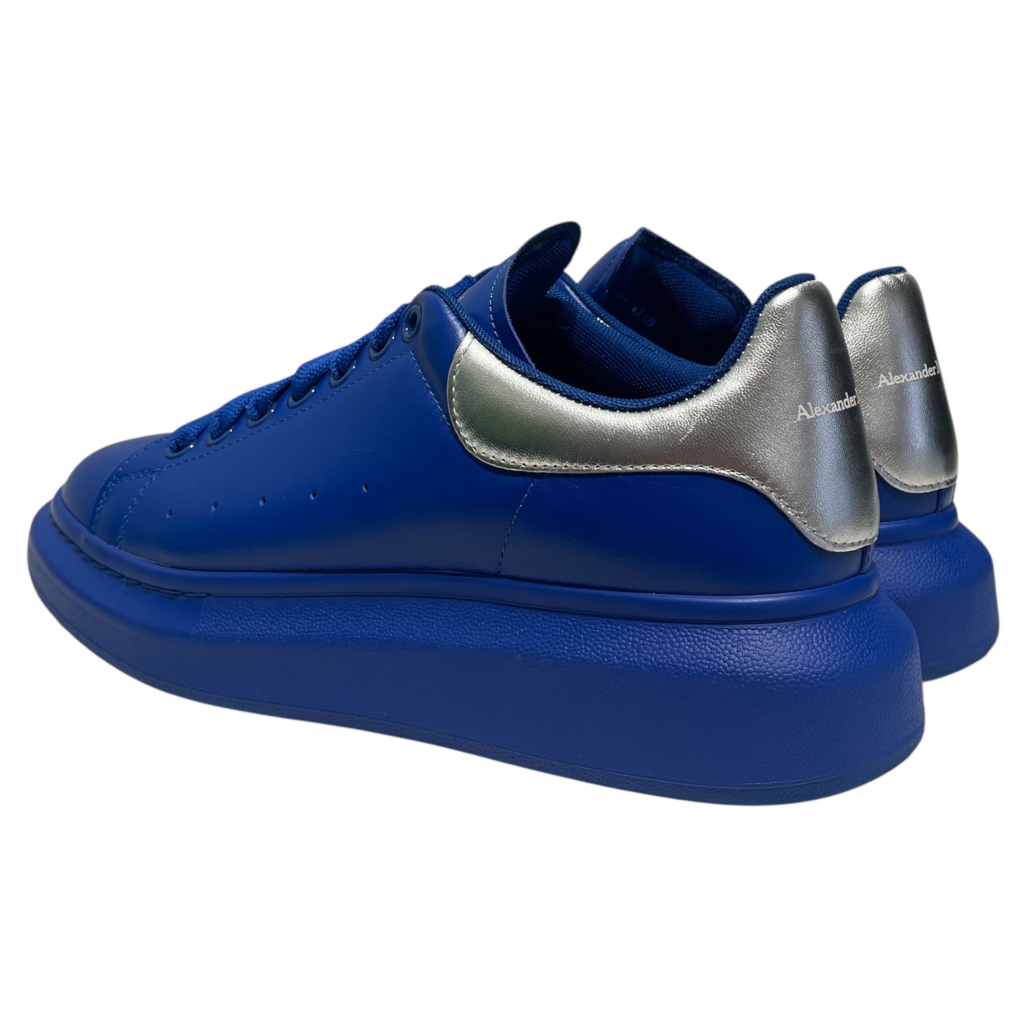 Alexander McQueen/Low-Sneakers/EU 43.5/BLU/DARK BLUE view 2