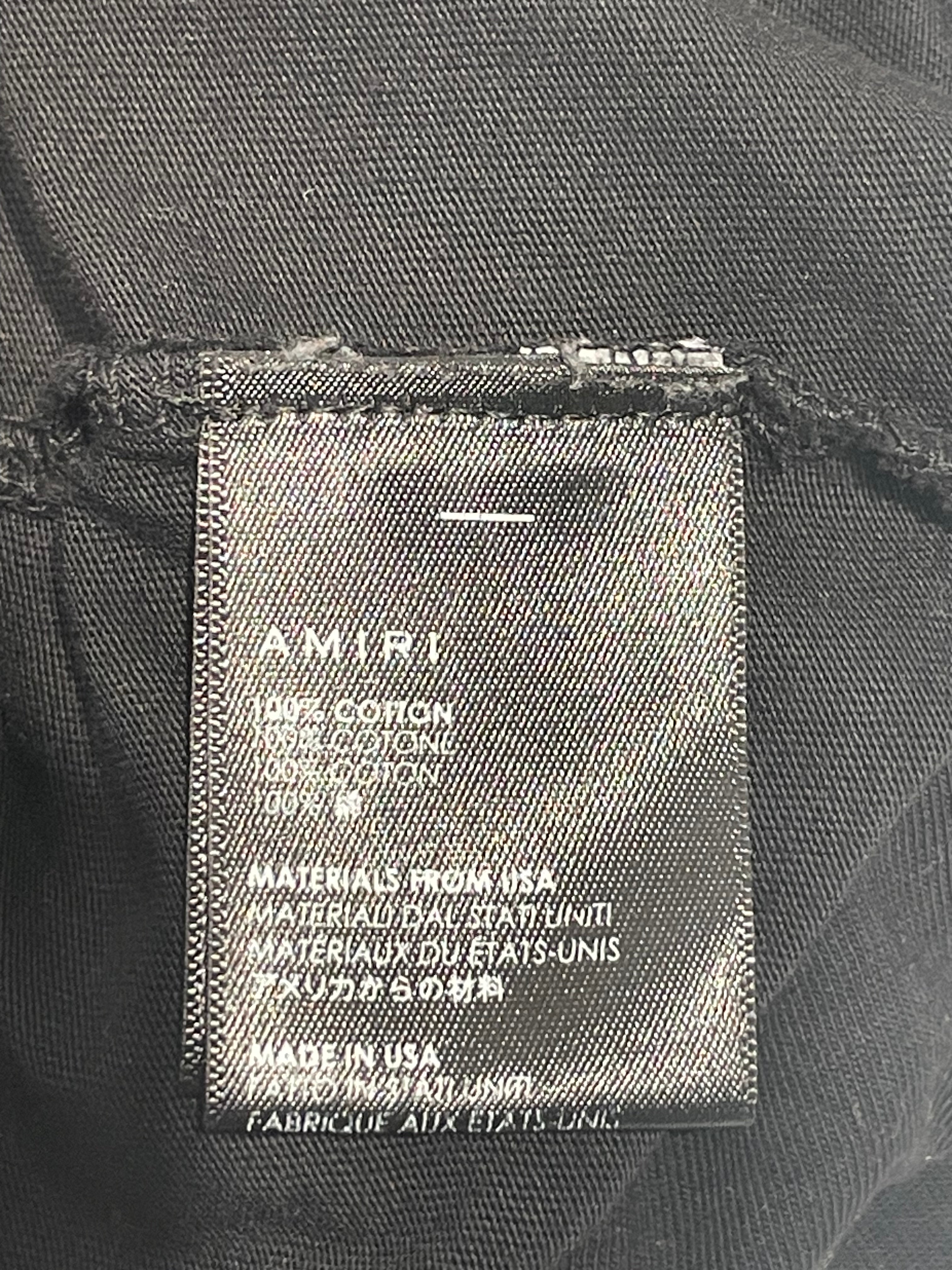 AMIRI/T-Shirt/XXL/Cotton/BLK/Motley Crue Dr X view 4