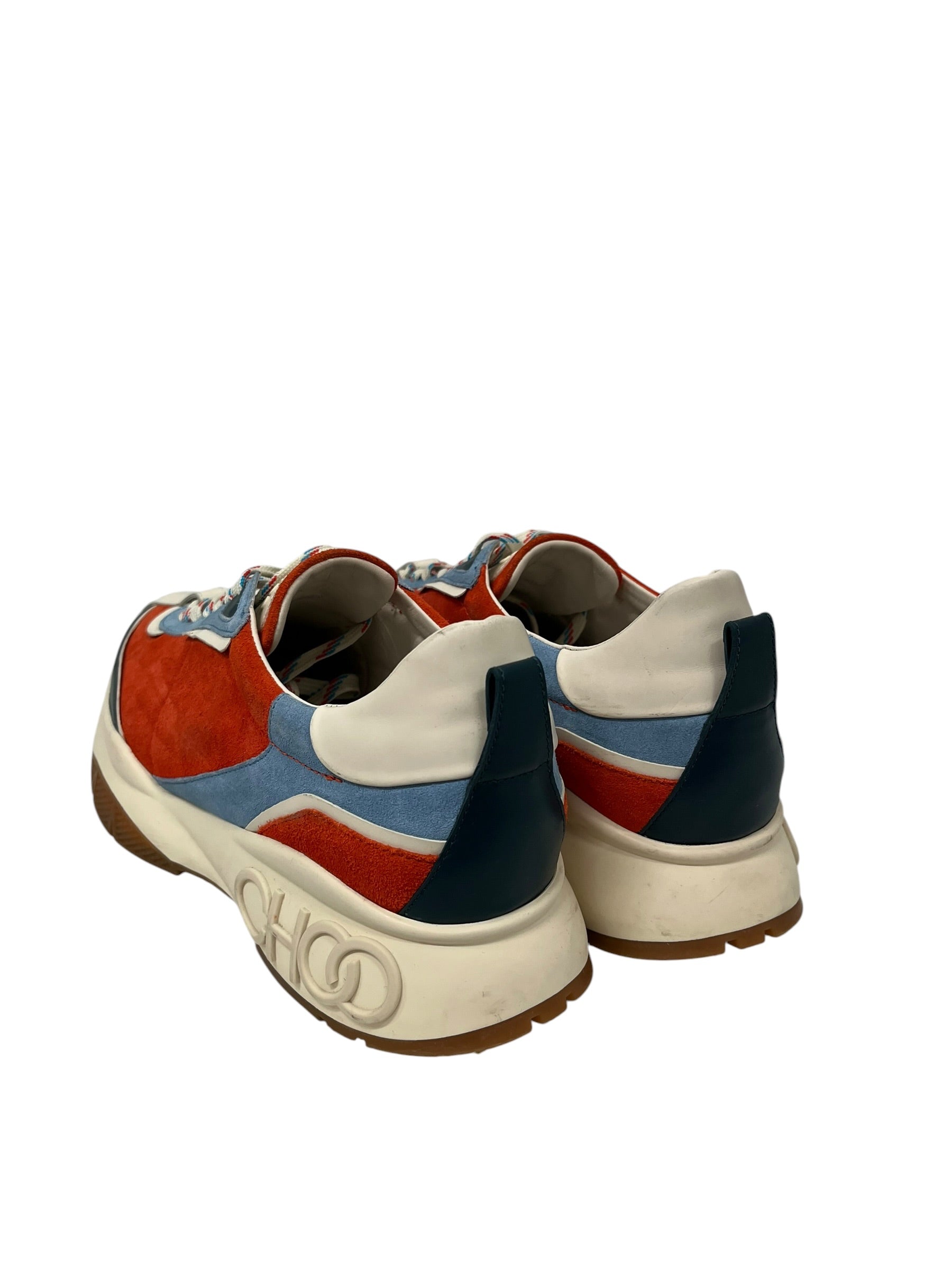JIMMY CHOO/Low-Sneakers/US 12/Leather/ORN/RAINE LAVE/TEALA view 2