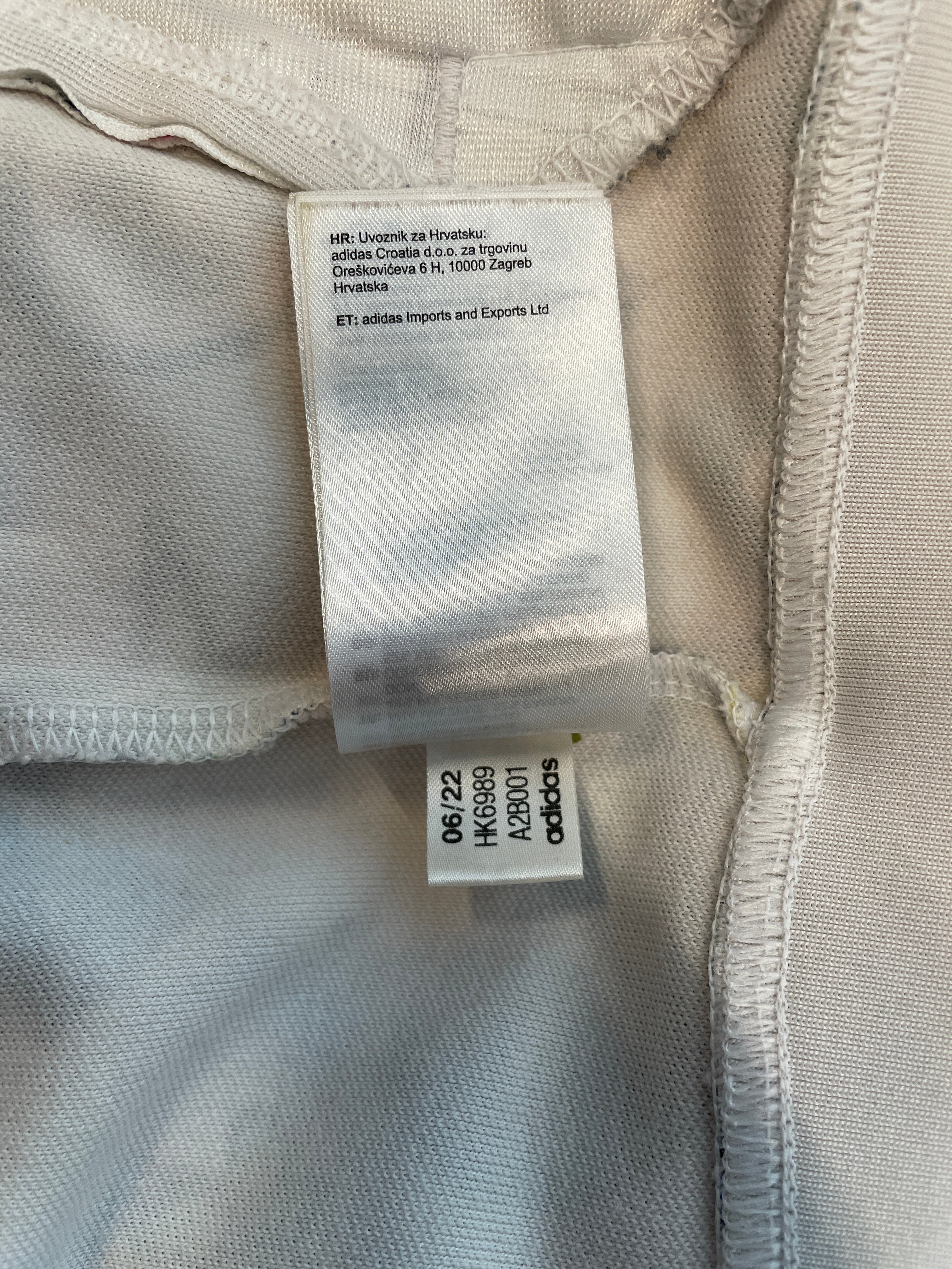JEREMY SCOTT/Jacket/S/Polyester/WHT/All Over Print/doodle adidas logo view 5