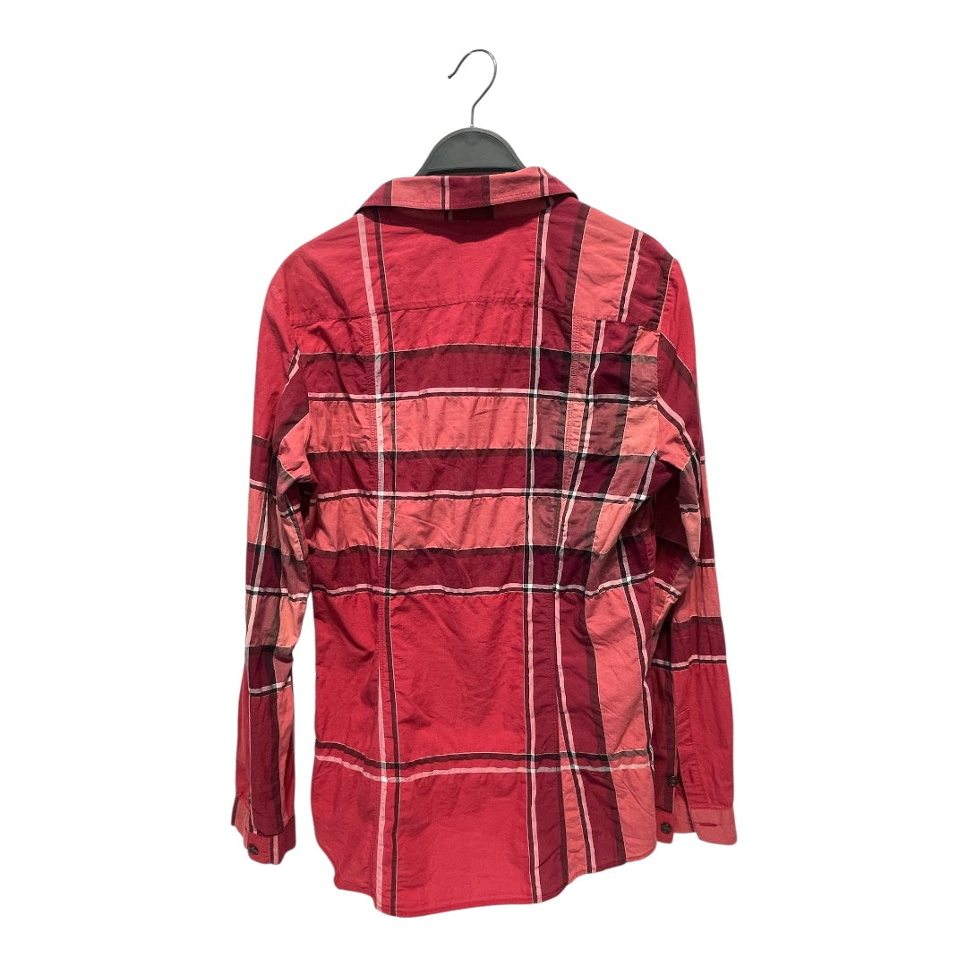 BURBERRY BRIT/LS Blouse/M/Plaid/Cotton/PNK/ROCENCON2RES view 2