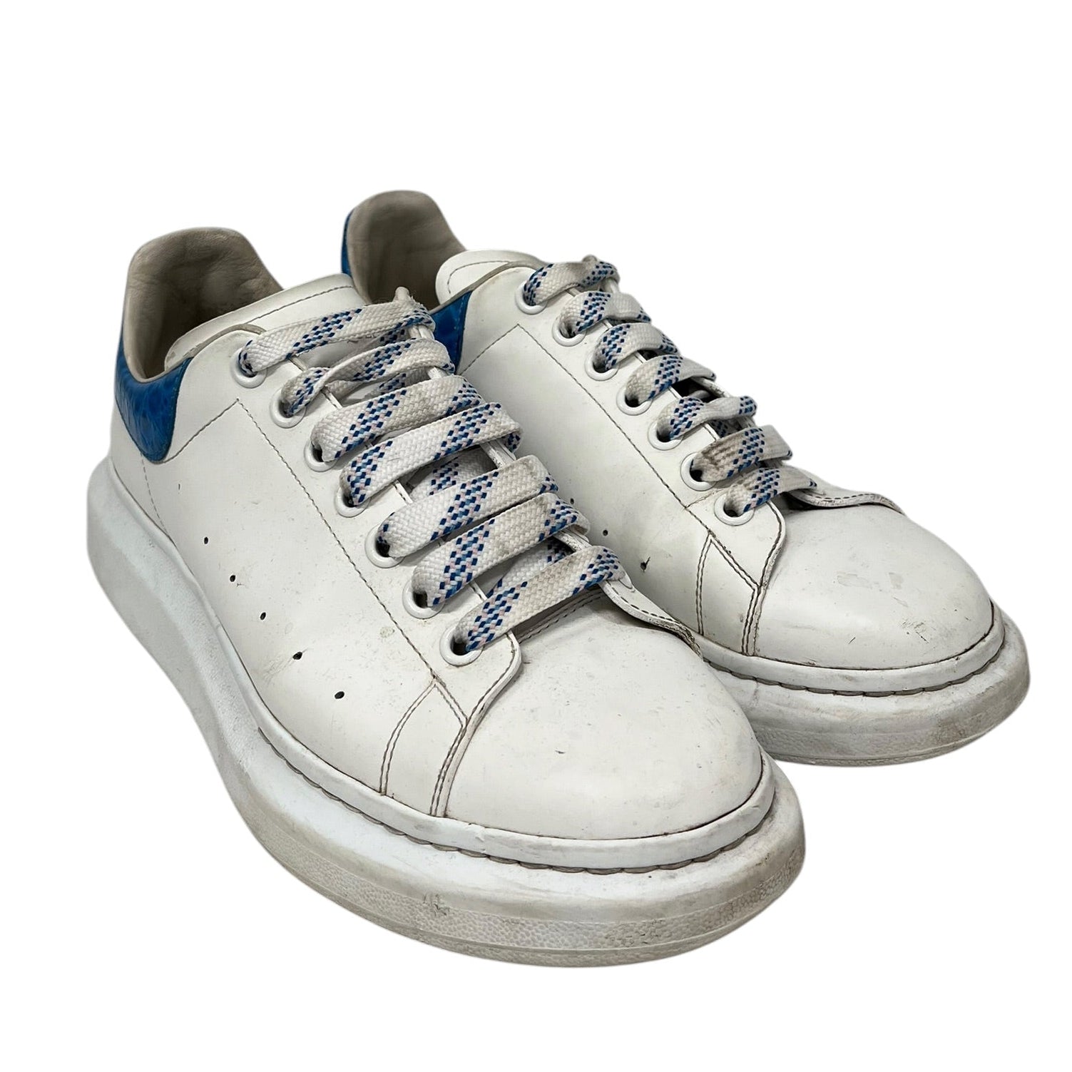 Alexander McQueen/Low-Sneakers/EU 43/Leather/WHT/U-Tip/CHUNKY LOW TOP TRAINERS view 1