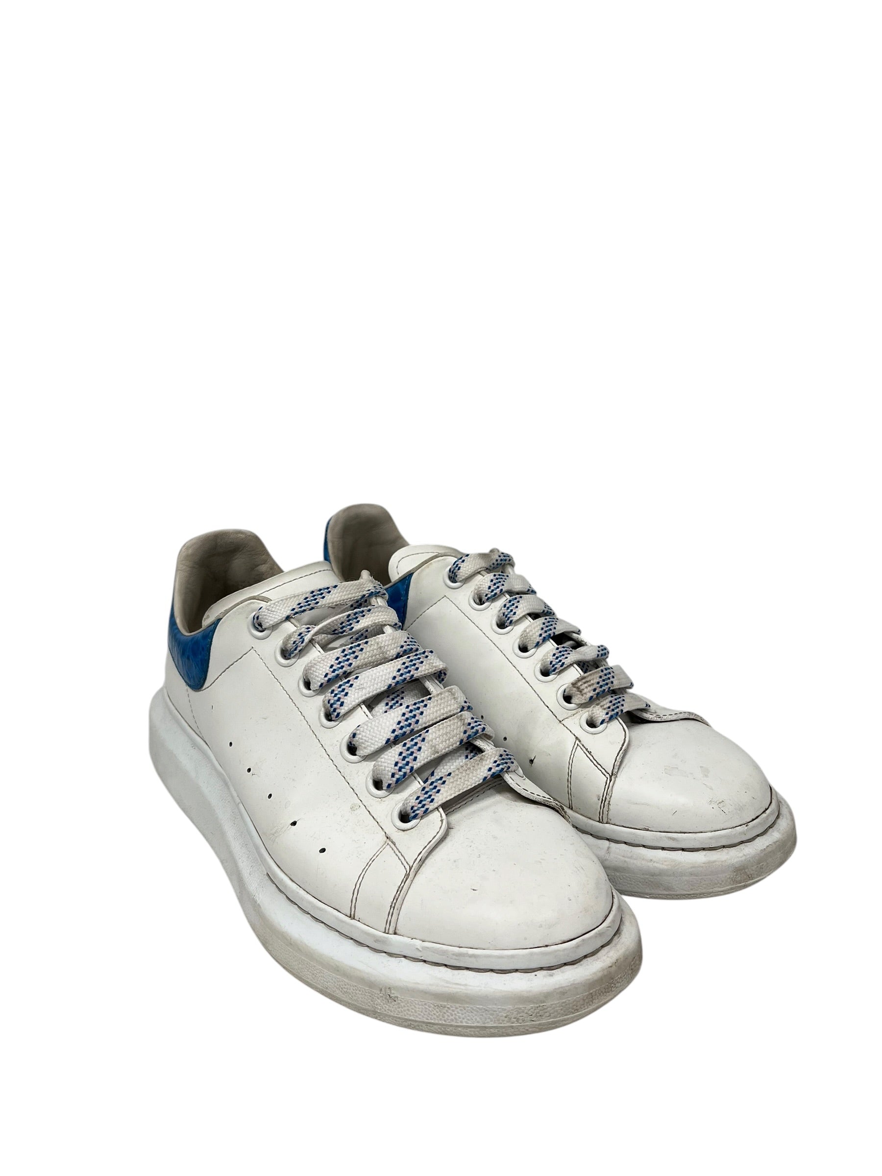Alexander McQueen/Low-Sneakers/EU 43/Leather/WHT/U-Tip/CHUNKY LOW TOP TRAINERS view 1