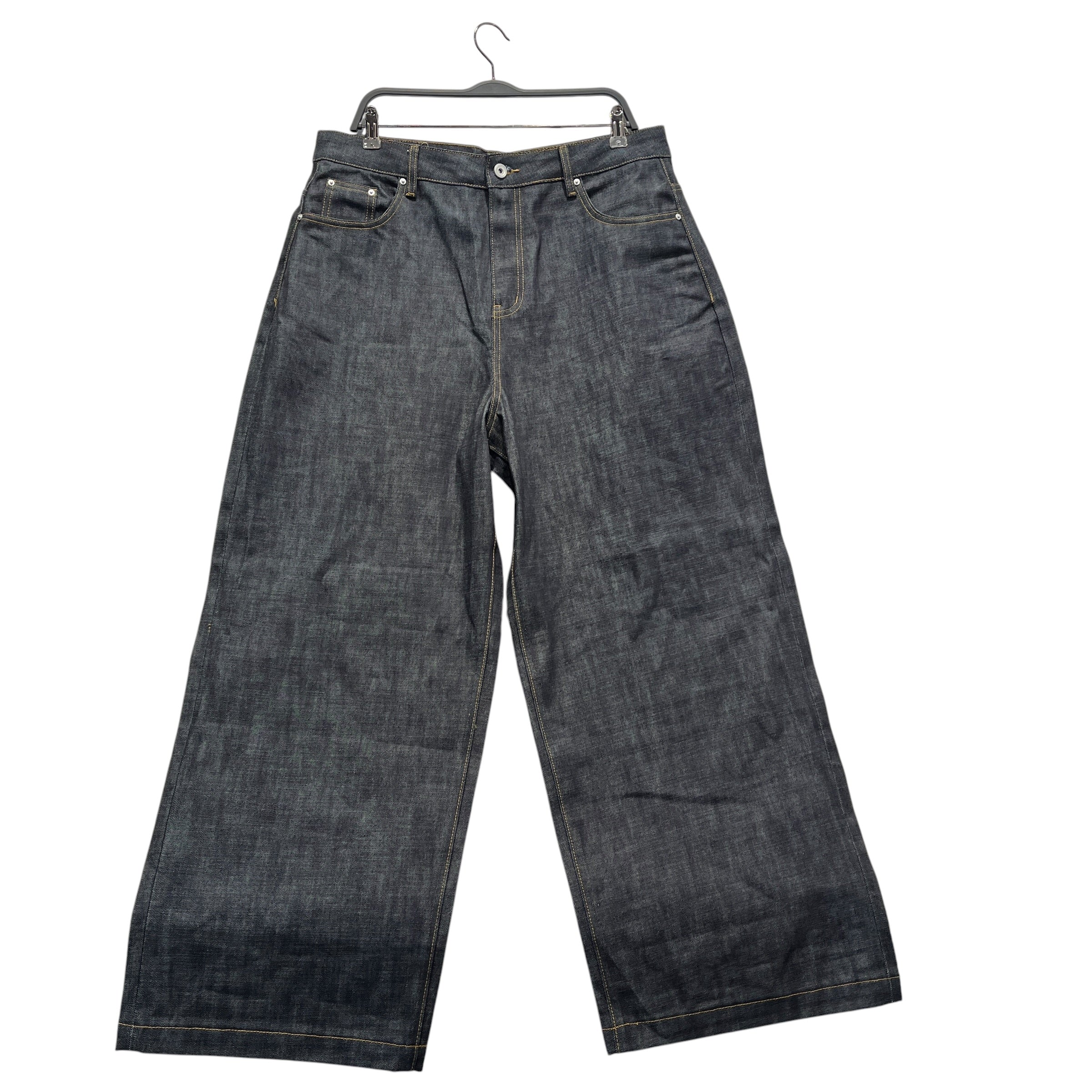 BAGGY/Pants/M/Cotton/IDG/WIDE LEG SELVEDGE view 1