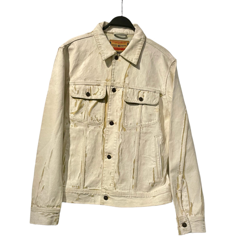 DIESEL/Denim Jkt/M/Cotton/WHT/