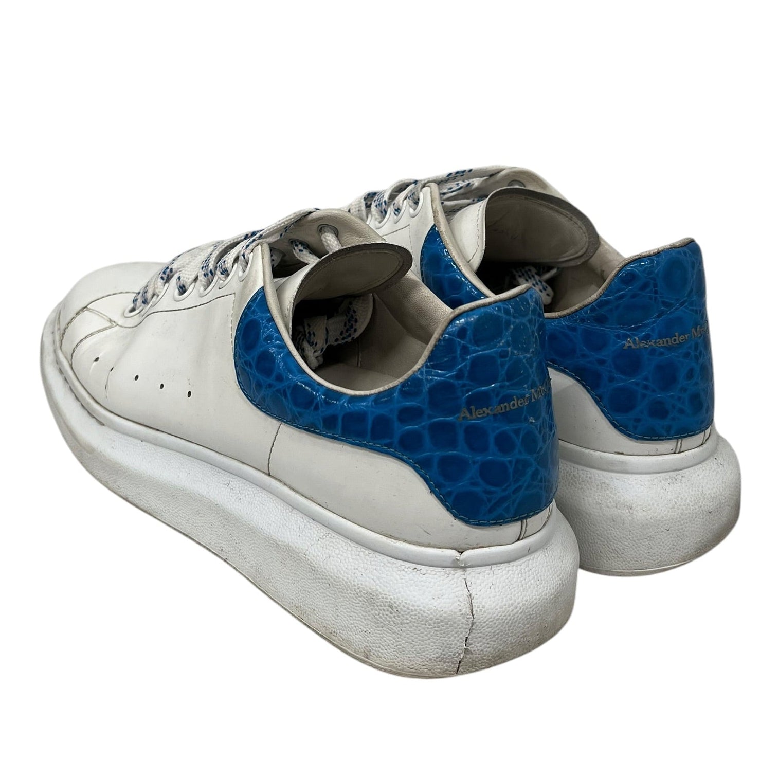 Alexander McQueen/Low-Sneakers/EU 43/Leather/WHT/U-Tip/CHUNKY LOW TOP TRAINERS view 2
