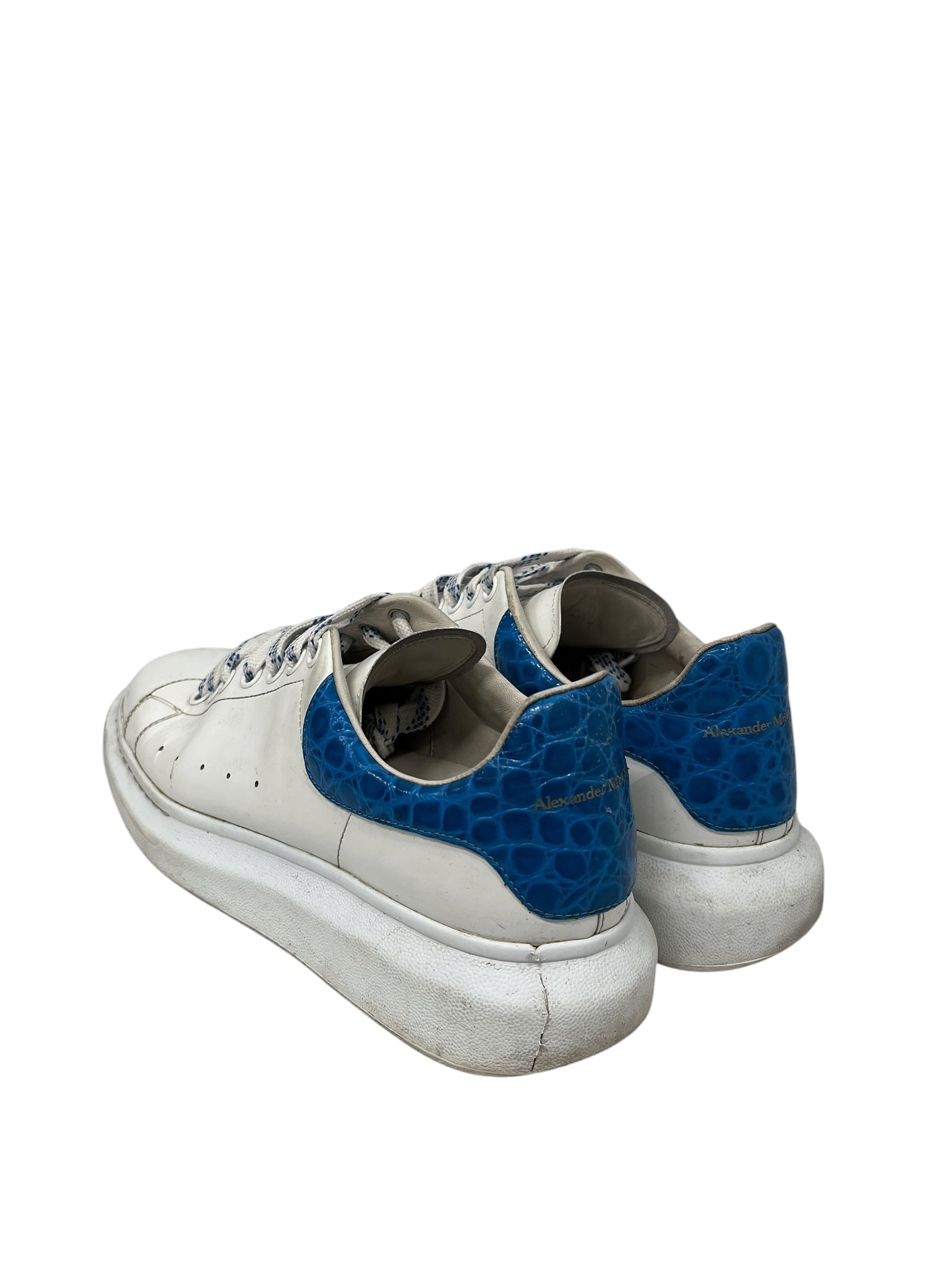 Alexander McQueen/Low-Sneakers/EU 43/Leather/WHT/U-Tip/CHUNKY LOW TOP TRAINERS view 2