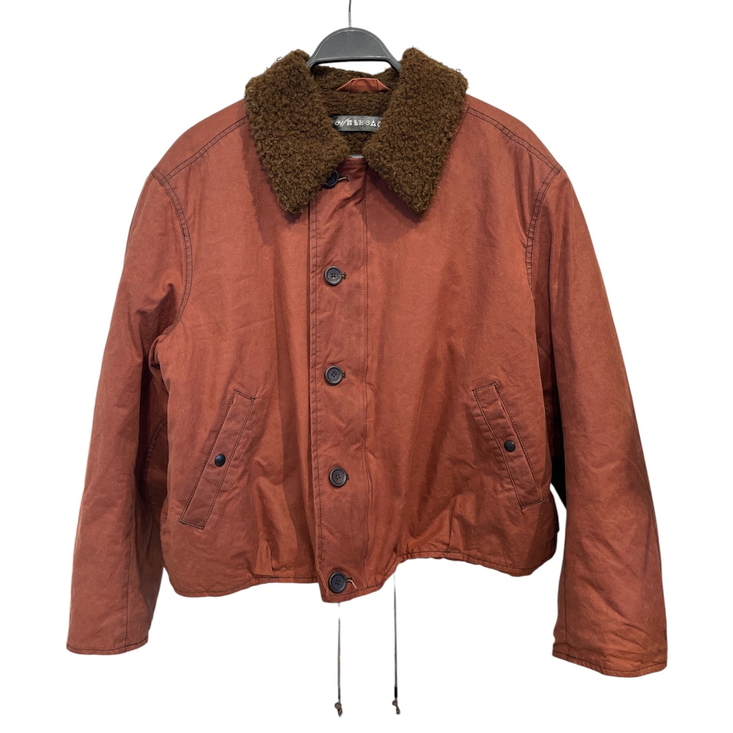 OUR LEGACY/Jacket/50/BRW/grizzley jacket burnt orange view 1