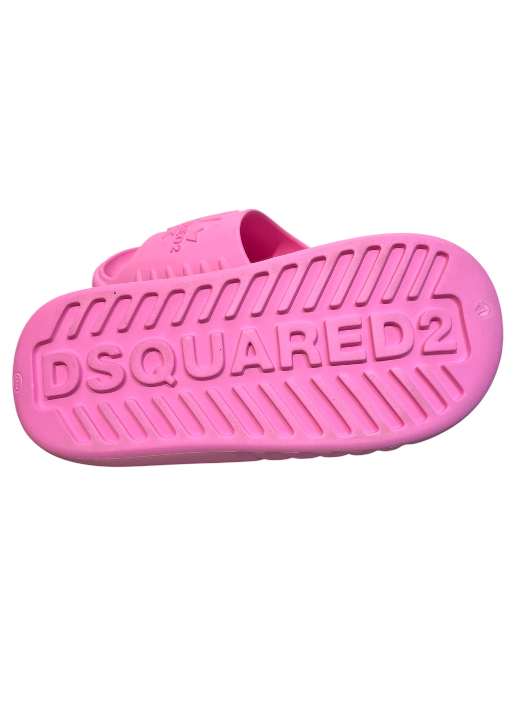 DSQUARED2/Sandals/EU 41/PNK/CANADIAN LEAF SLIDES view 3
