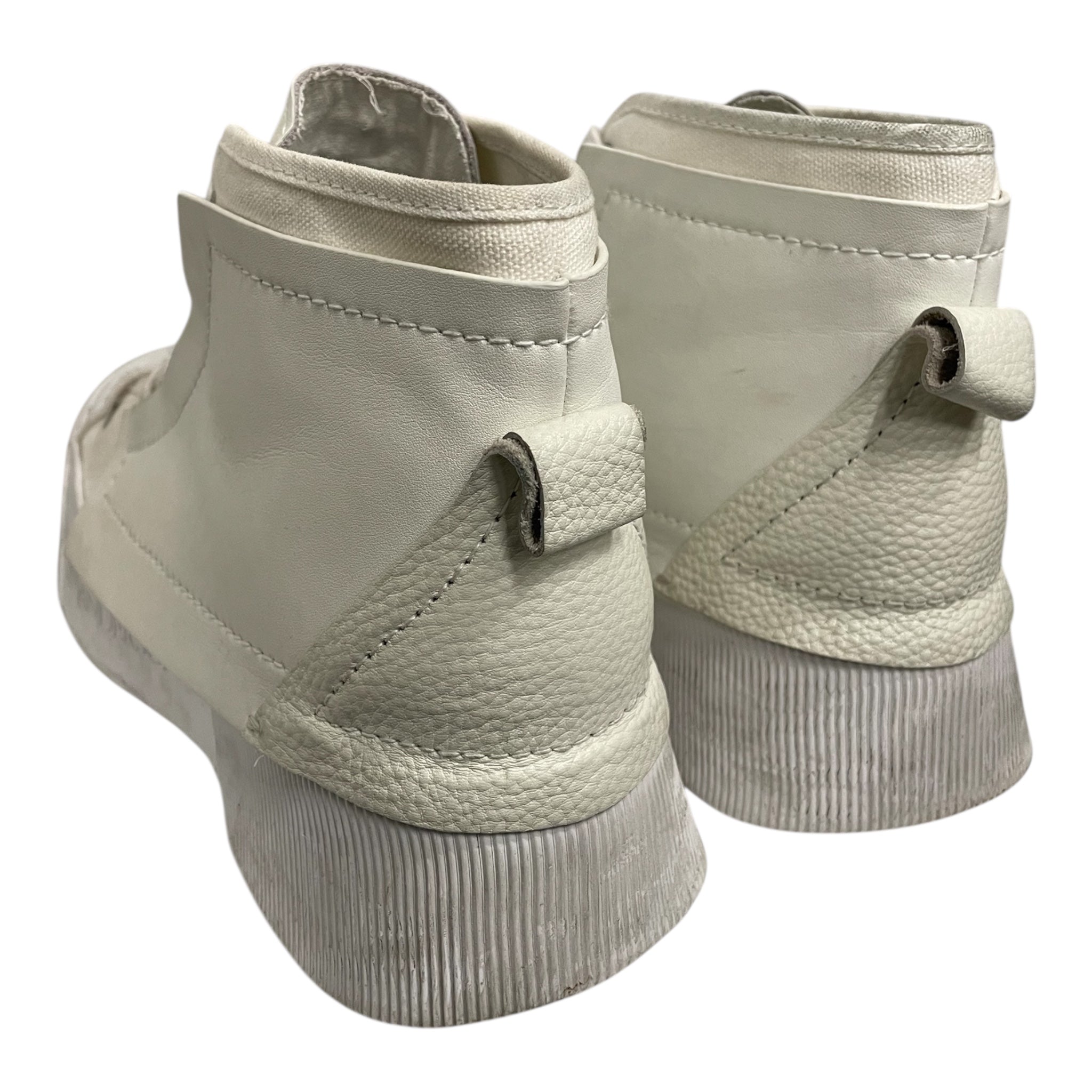 JW ANDERSON(J.W.ANDERSON)/Hi-Sneakers/EU 41/Leather/WHT/panelled high-top view 2
