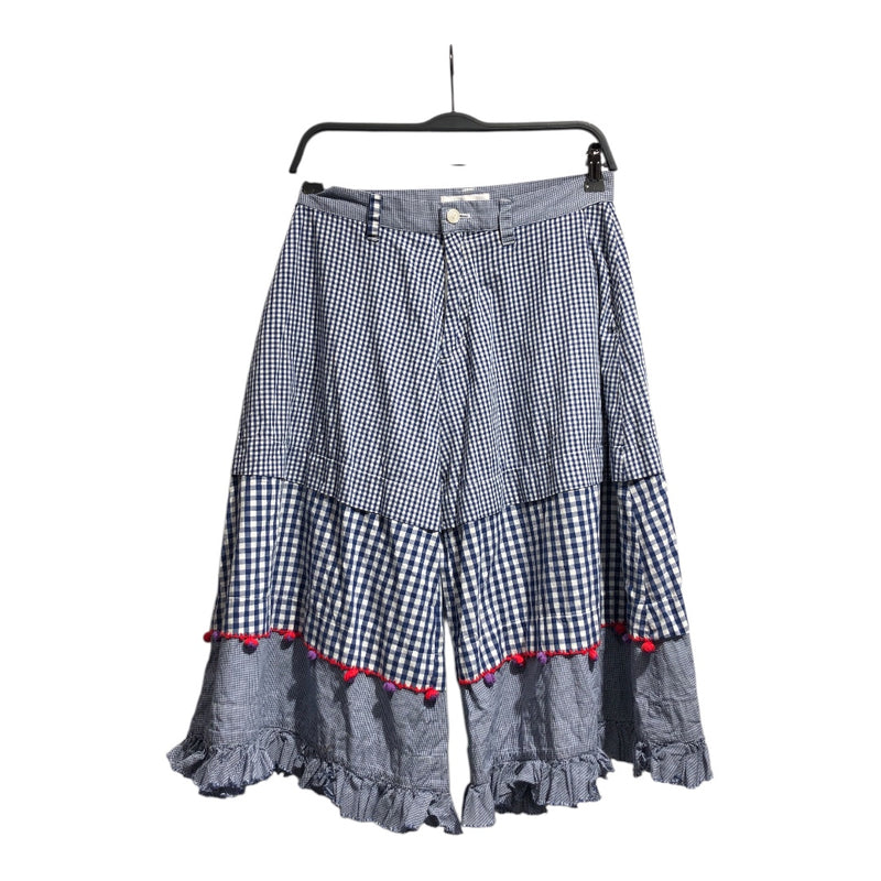 Ne-net/Shorts/1/Plaid/Cotton/NVY/