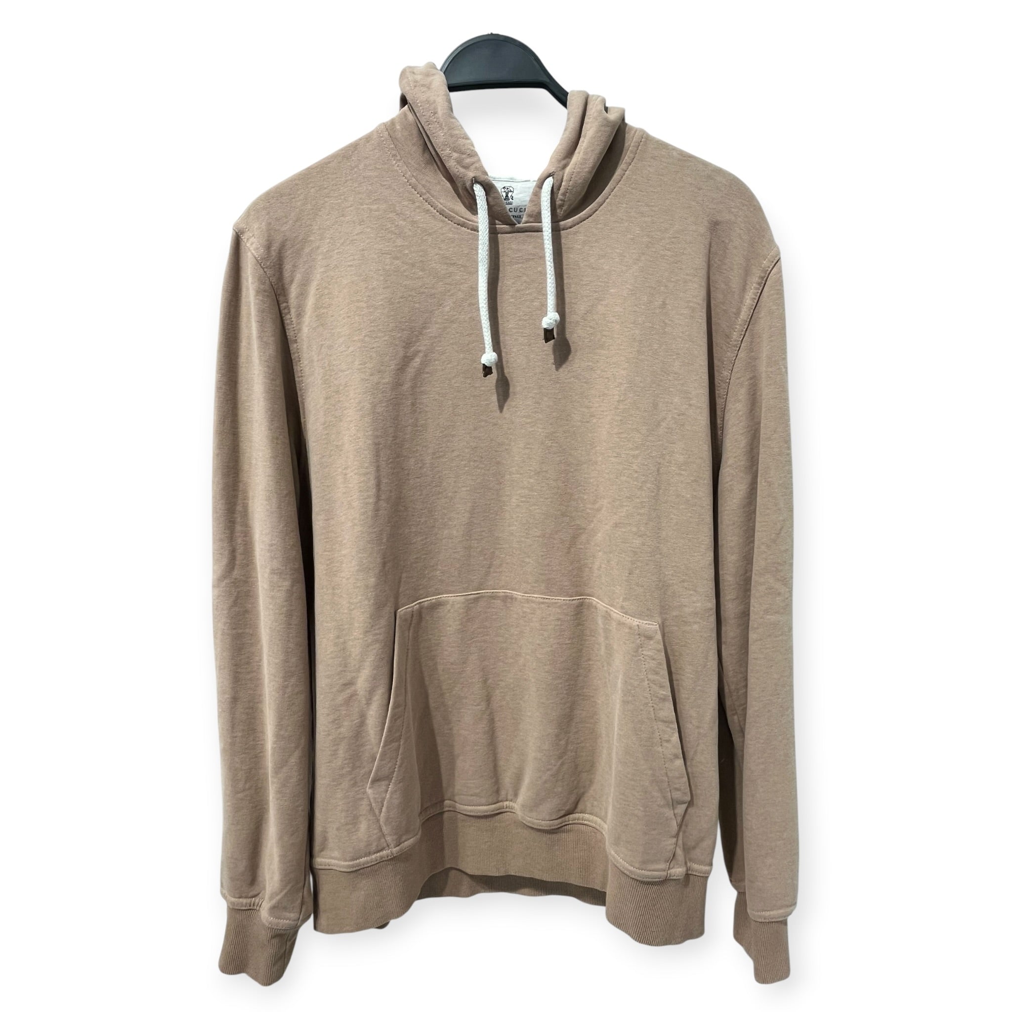 BRUNELLO CUCINELLI/Hoodie/M/Cotton/PLAIN PULLOVER HOODIE view 1