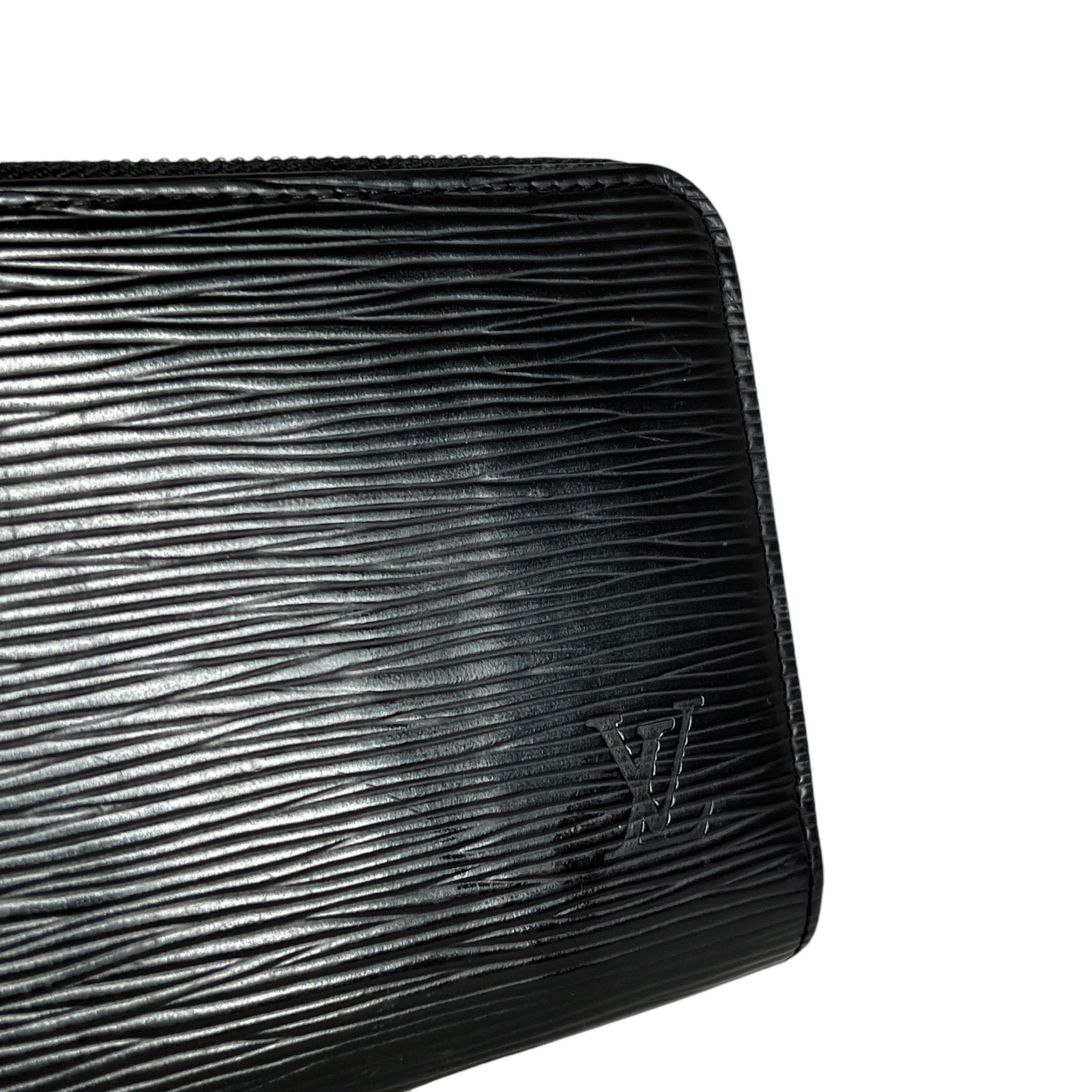 LOUIS VUITTON/Long Wallet/Black/Leather/M60072/ZIPPY WALLET_EPI/M60072 view 3