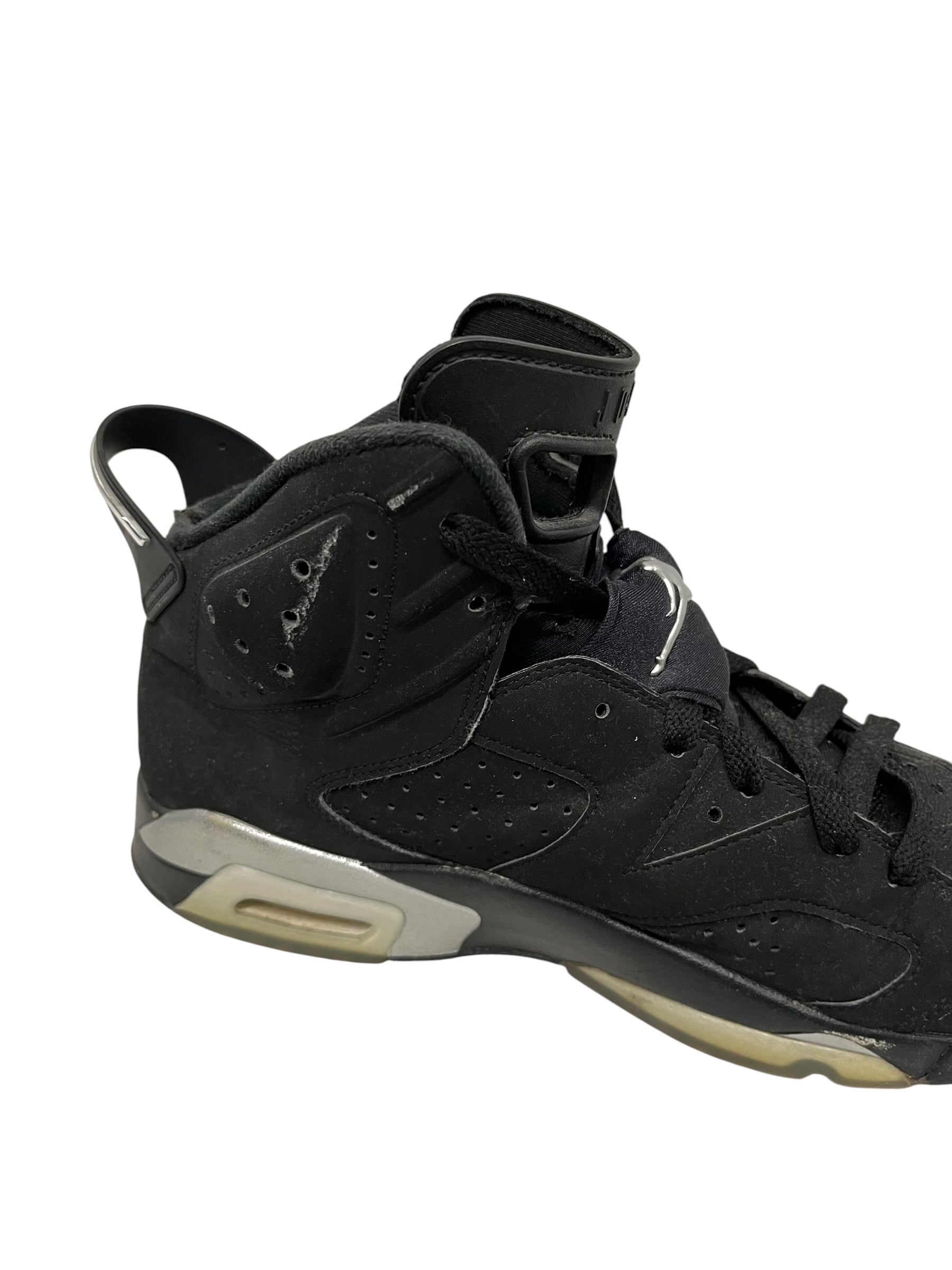NIKE/AIR JORDAN 6 RETRO/Hi-Sneakers/US 9.5/Cotton/BLK/DX2836-001 view 5