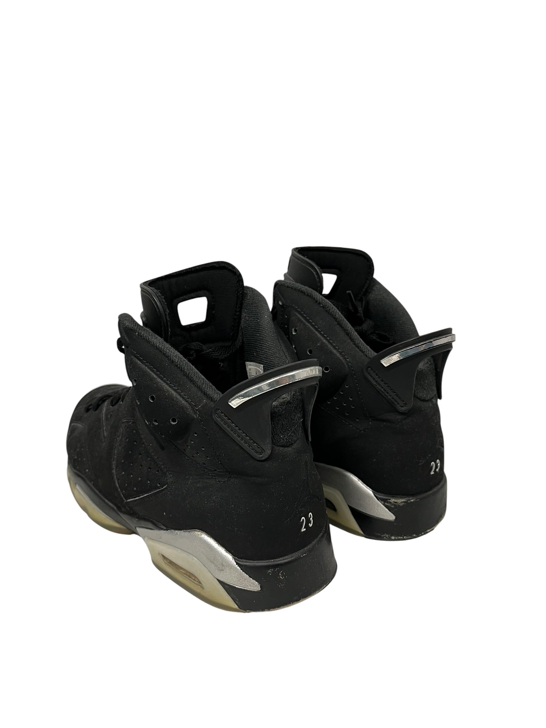 NIKE/AIR JORDAN 6 RETRO/Hi-Sneakers/US 9.5/Cotton/BLK/DX2836-001 view 2