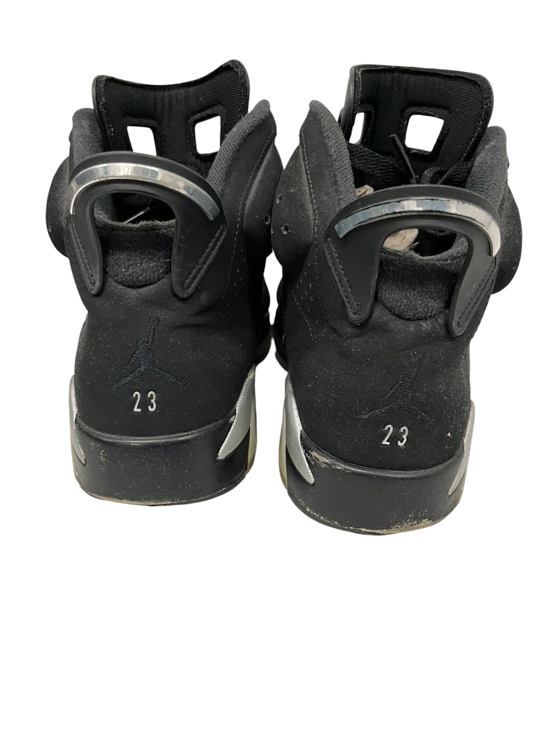 NIKE/AIR JORDAN 6 RETRO/Hi-Sneakers/US 9.5/Cotton/BLK/DX2836-001 view 8