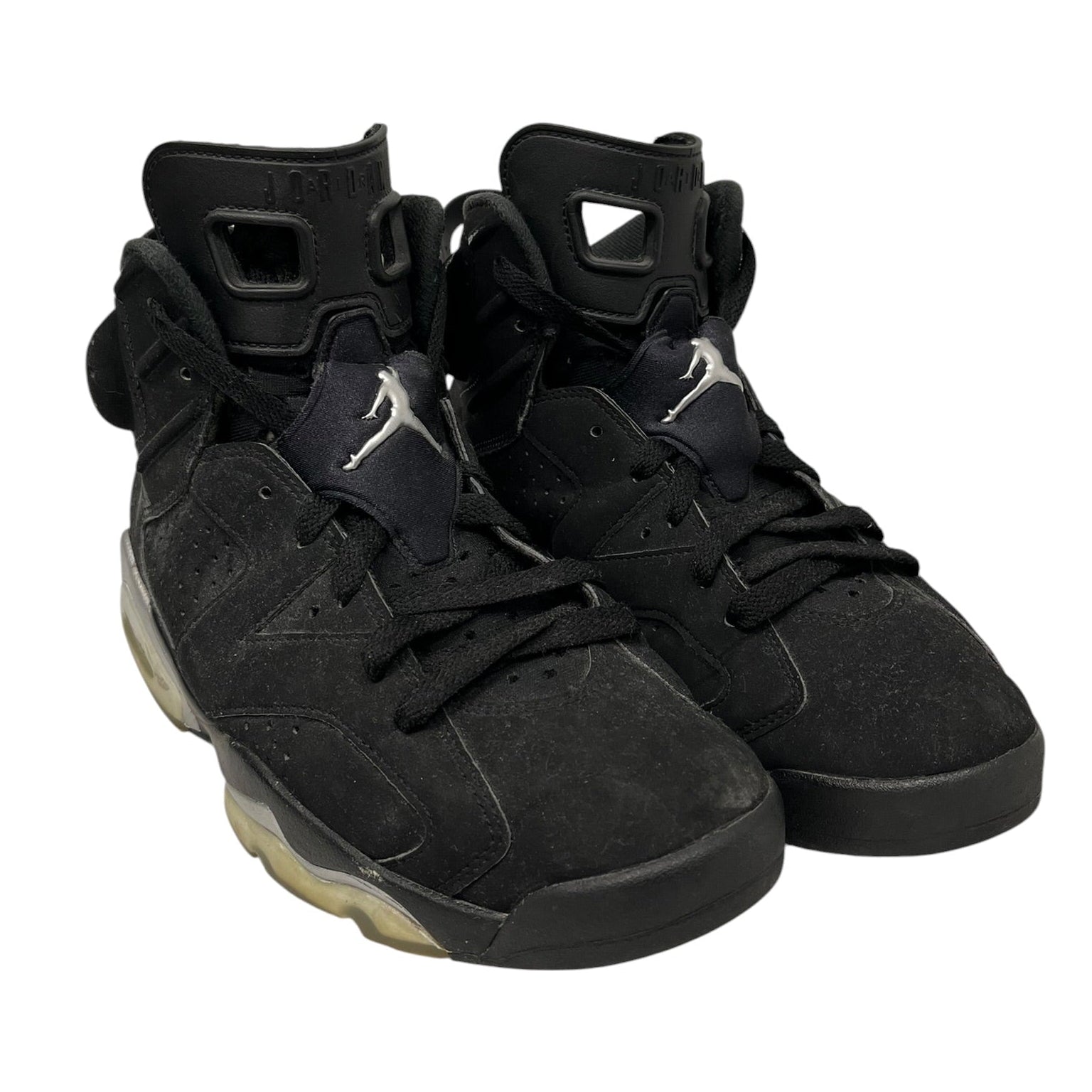 NIKE/AIR JORDAN 6 RETRO/Hi-Sneakers/US 9.5/Cotton/BLK/DX2836-001 view 1
