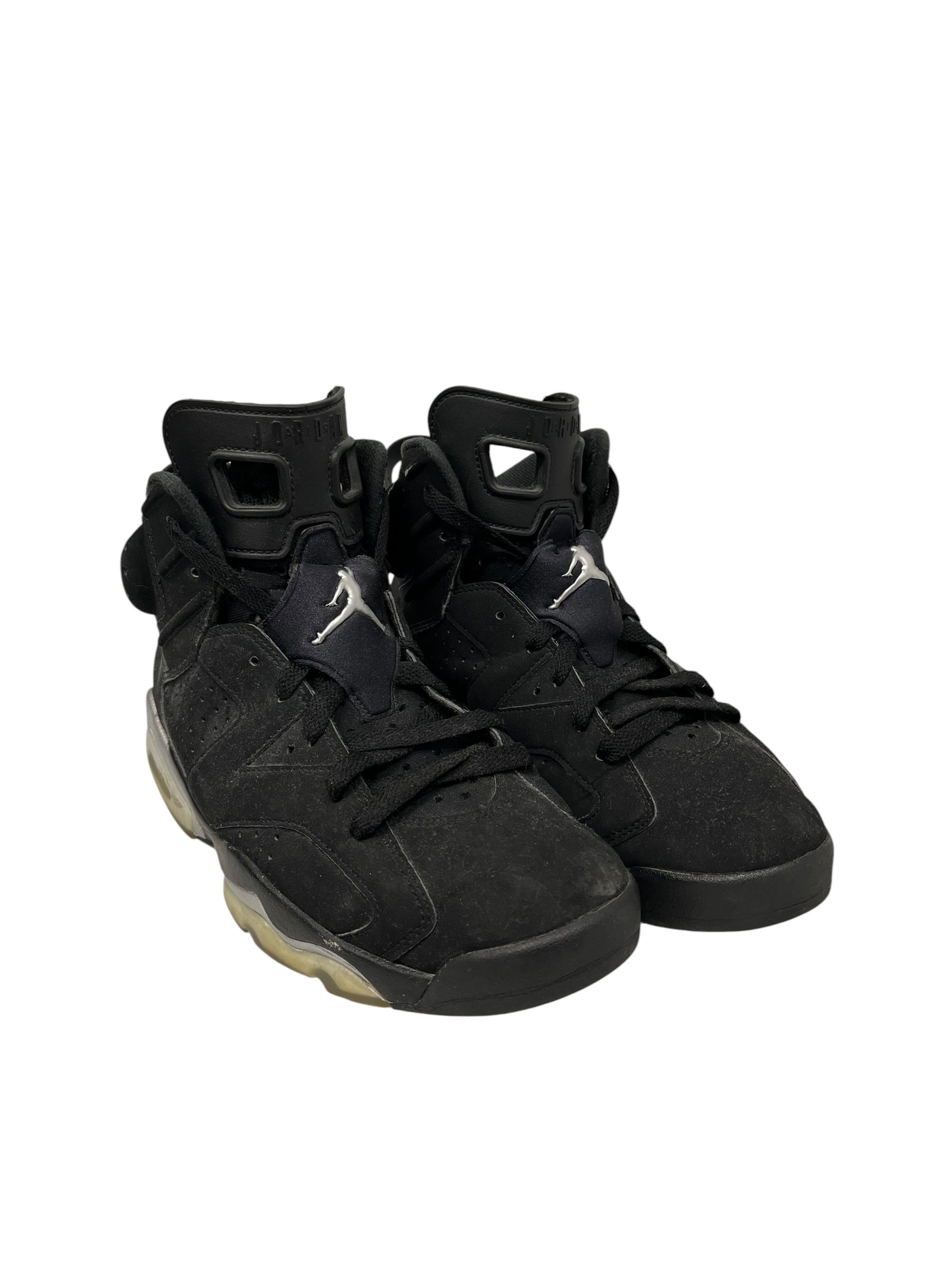 NIKE/AIR JORDAN 6 RETRO/Hi-Sneakers/US 9.5/Cotton/BLK/DX2836-001 view 1