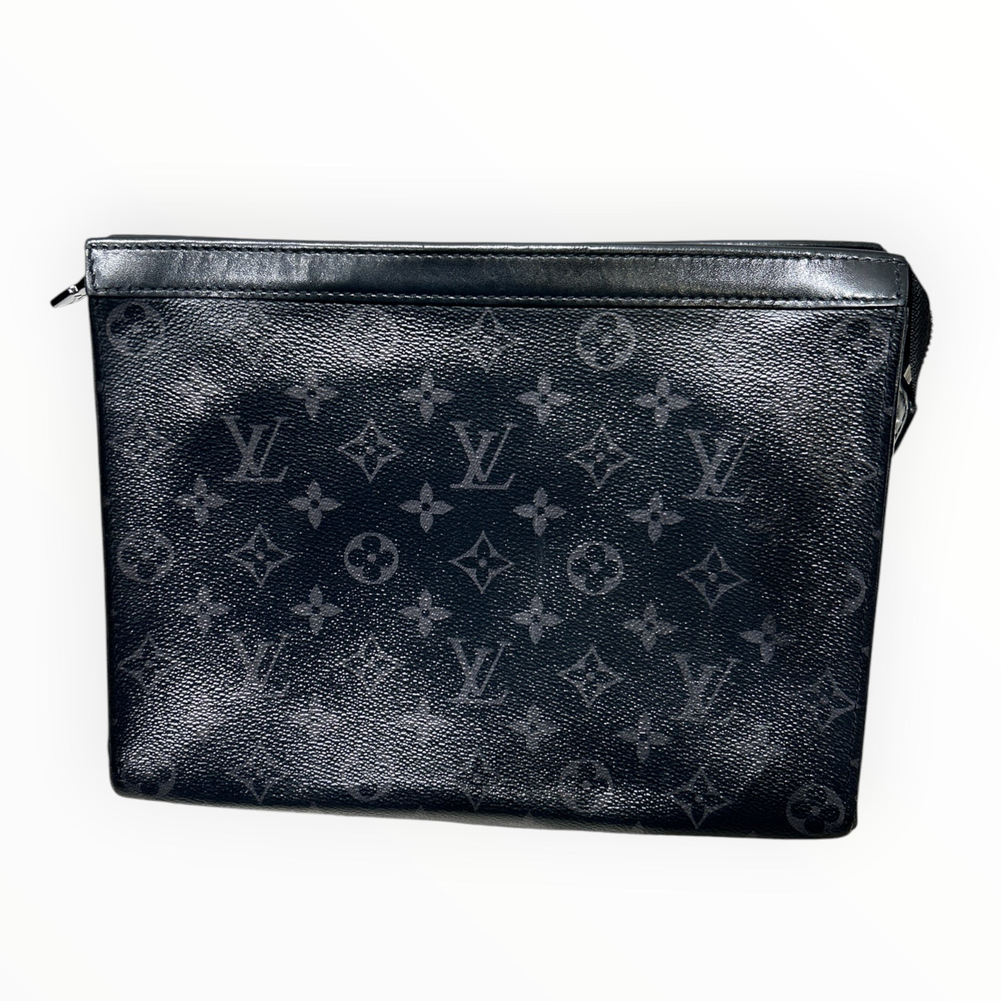 LOUIS VUITTON/Pouch/Monogram/BLK/Monogram Pouch view 2