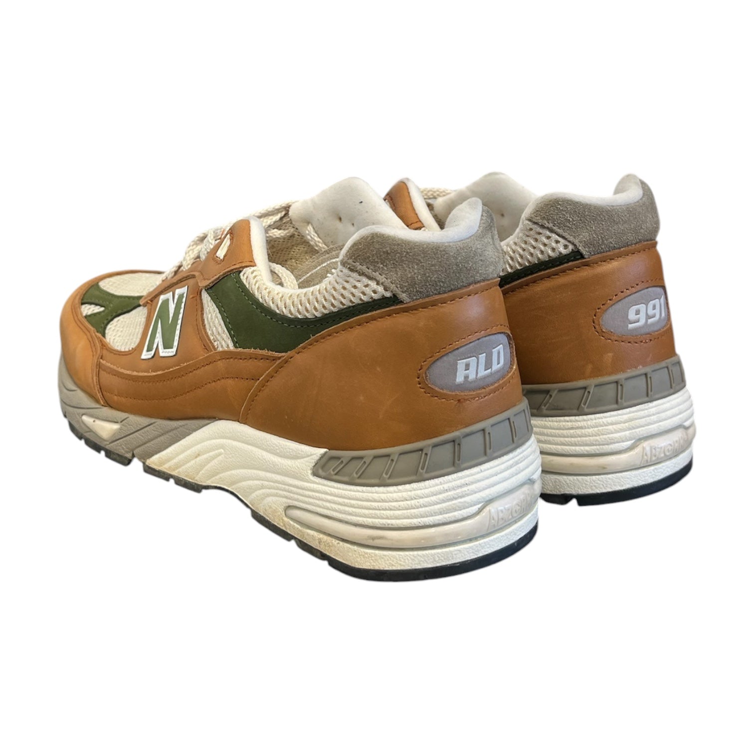 NEW BALANCE/AIME LEON DORE/Low-Sneakers/US 10/MLT/brn/olv 991 view 2