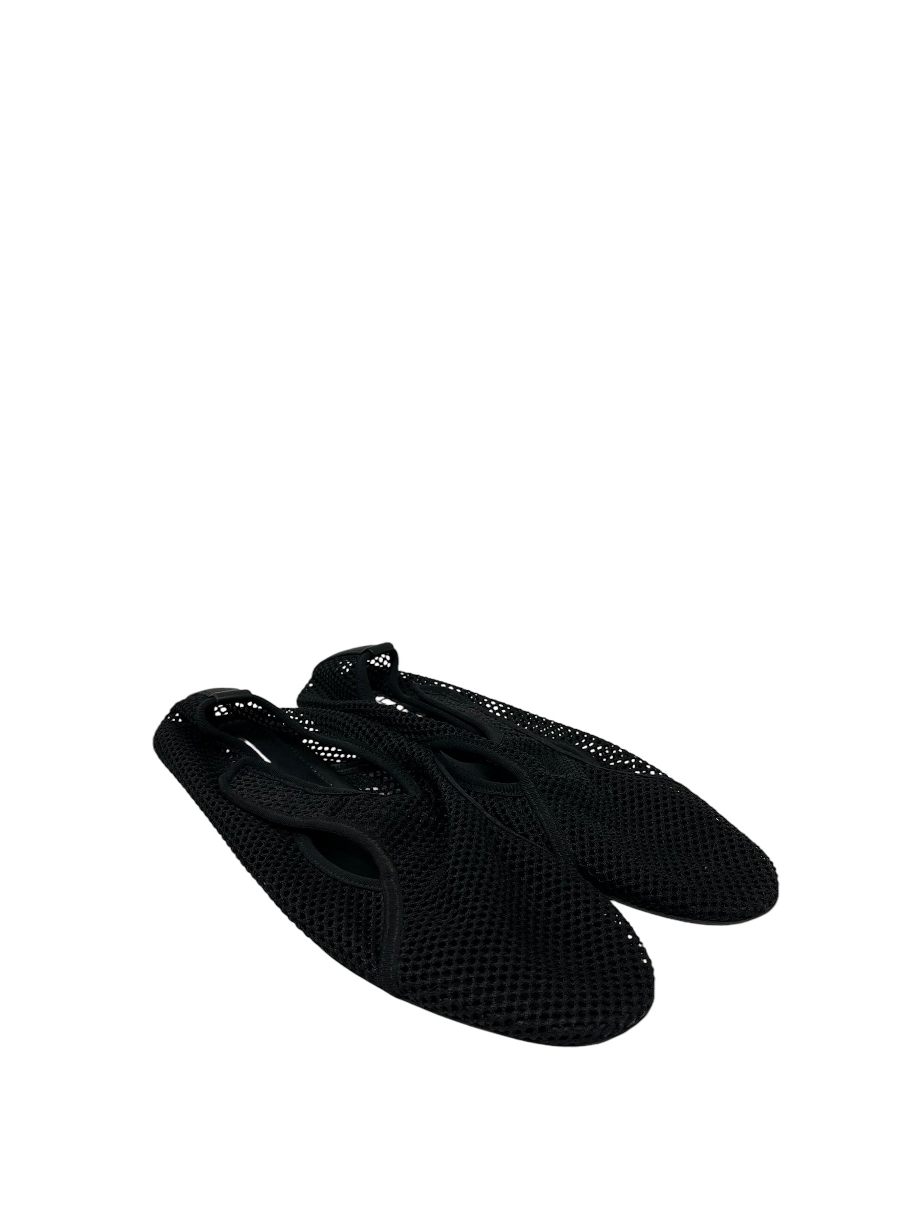 ALAIA/Flat Shoes/EU 40/Cotton/BLK/Slip-on/CLOTH FLATS view 2