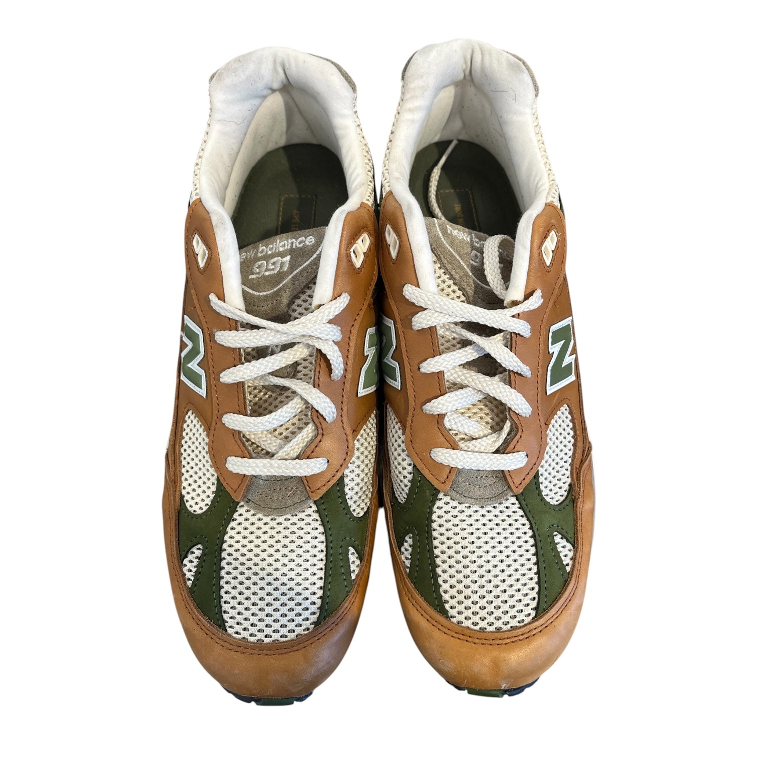 NEW BALANCE/AIME LEON DORE/Low-Sneakers/US 10/MLT/brn/olv 991 view 3