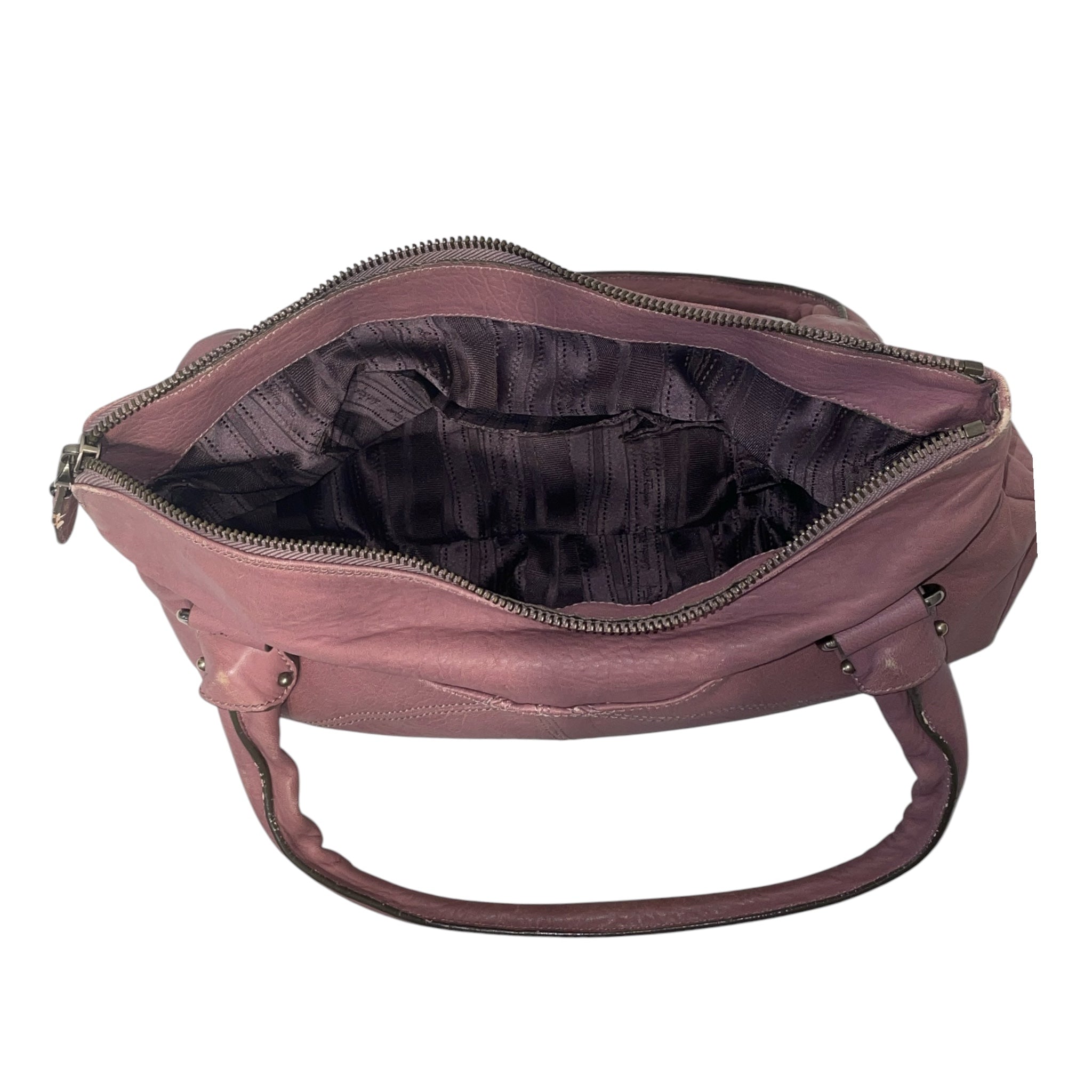 Salvatore Ferragamo/Hand Bag/Leather/PPL/Top handle bag view 4