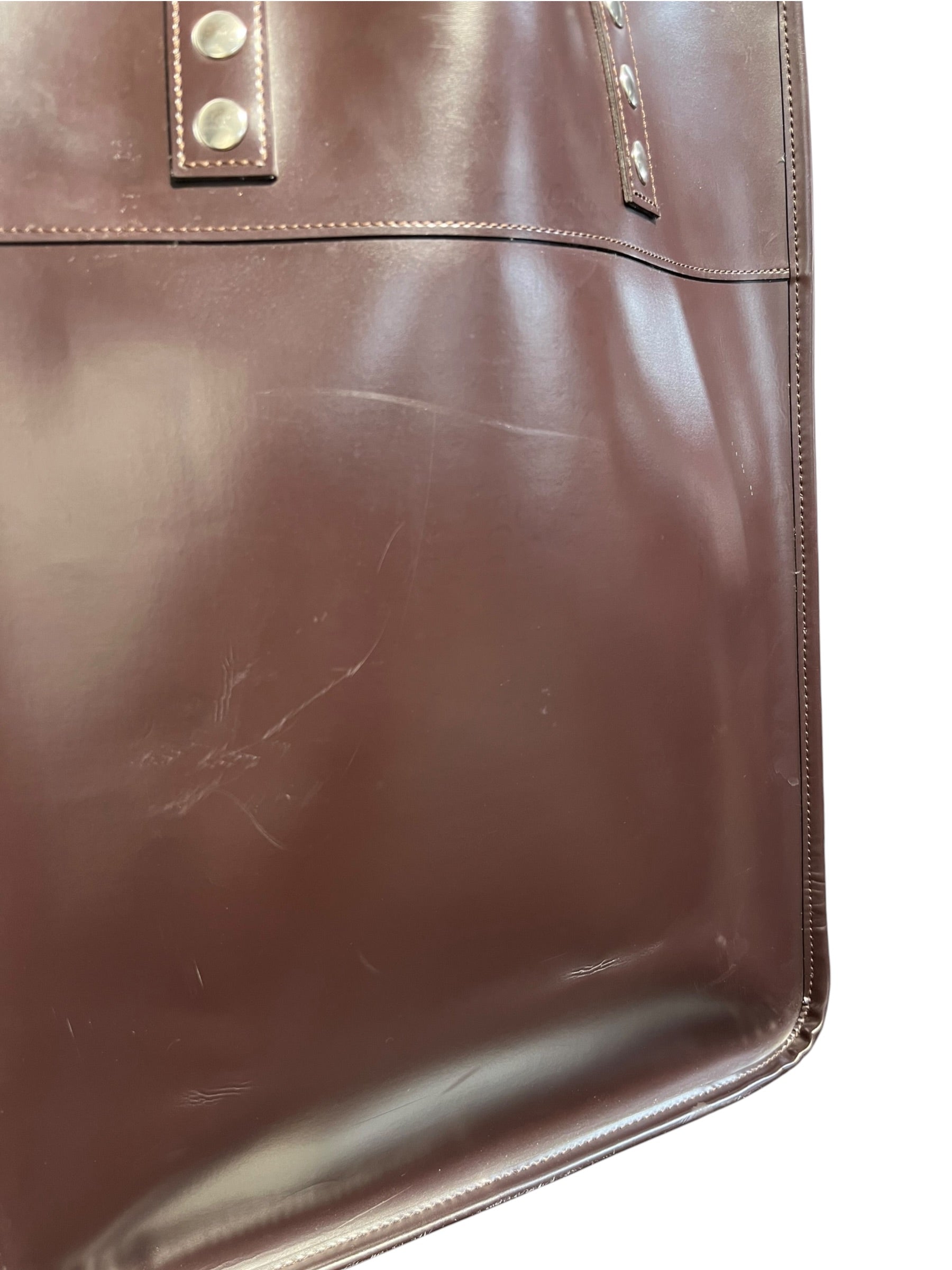 tricot COMME des GARCONS/Tote Bag/Faux Leather/BRW/ view 3