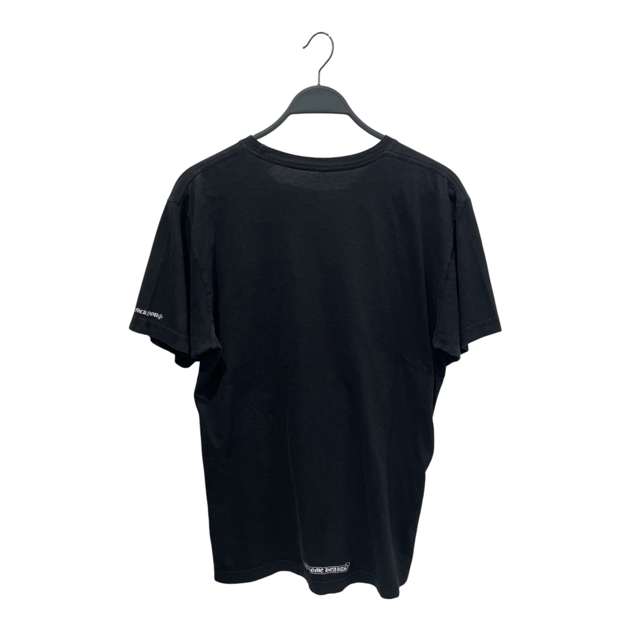 CHROME HEARTS/T-Shirt/L/Cotton/BLK/pocket tee view 2