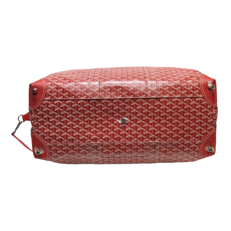 GOYARD/Bag/Monogram/Leather/RED/GOYARDINE BOEING