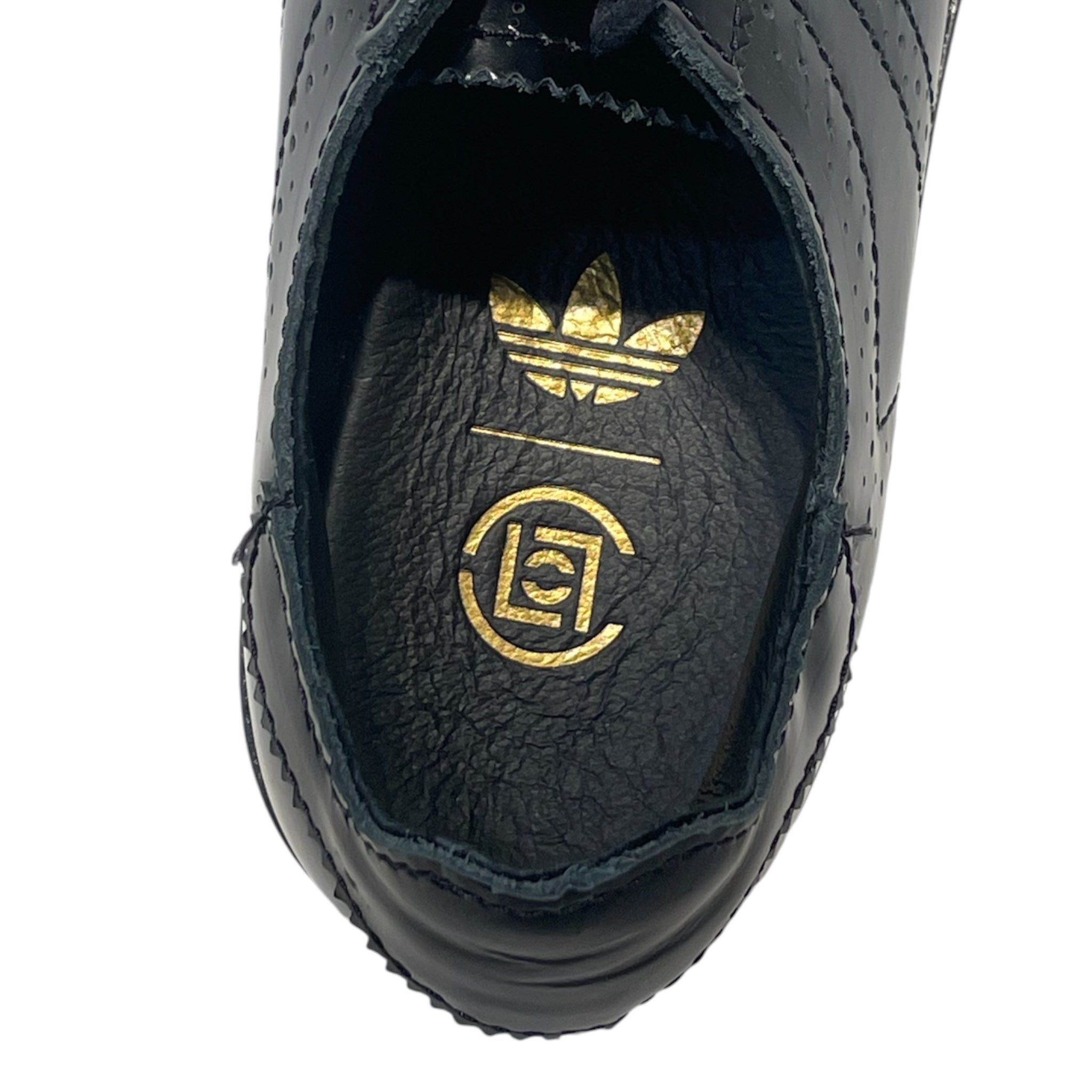 adidas/Low-Sneakers/US 4.5/Leather/BLK/SUPERSTAR DRESS SHOE view 3