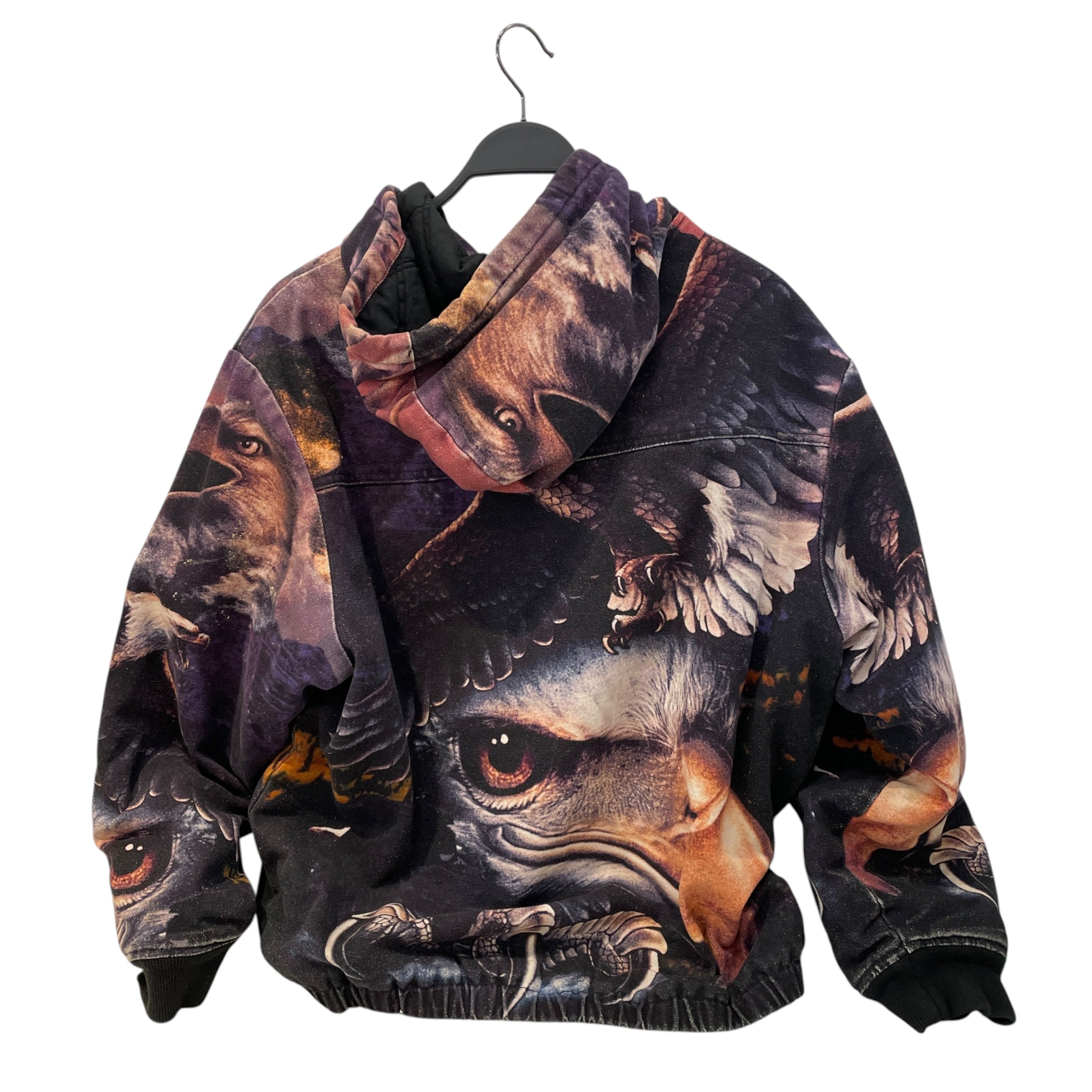 Supreme/Jacket/M/Cotton/IDG/All Over Print/eagle hooded work jacket view 2