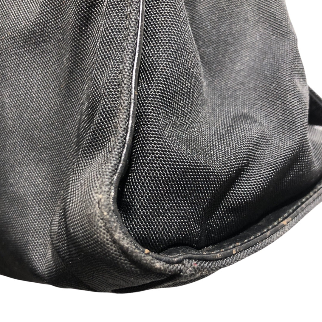 GUCCI/Vintage/Hand Bag/Nylon/BLK/VINTAGE BAMBOO HANDLE NYLON view 5