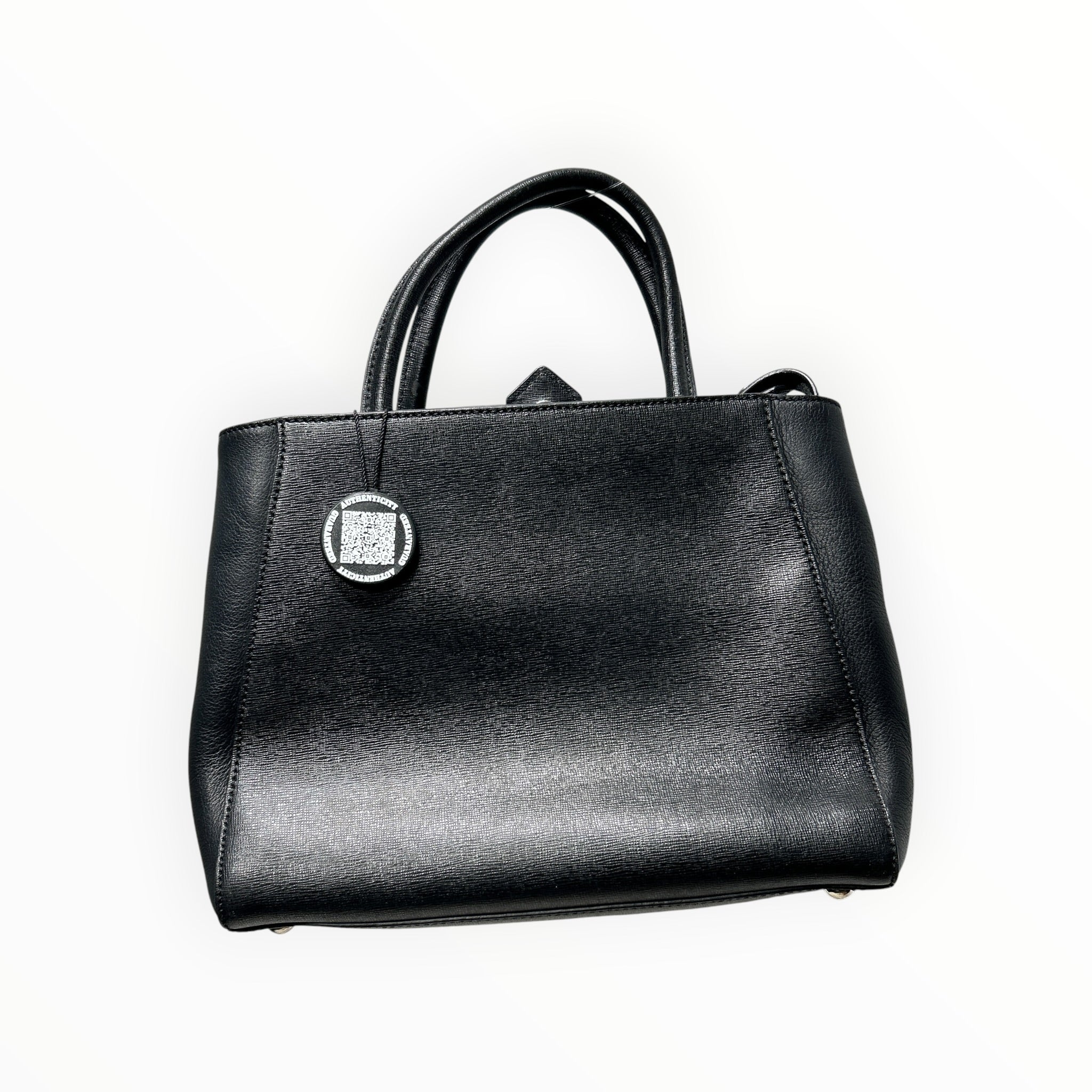 FENDI/Bag/Leather/BLK/MONDTER PETITE 2JOUR view 2