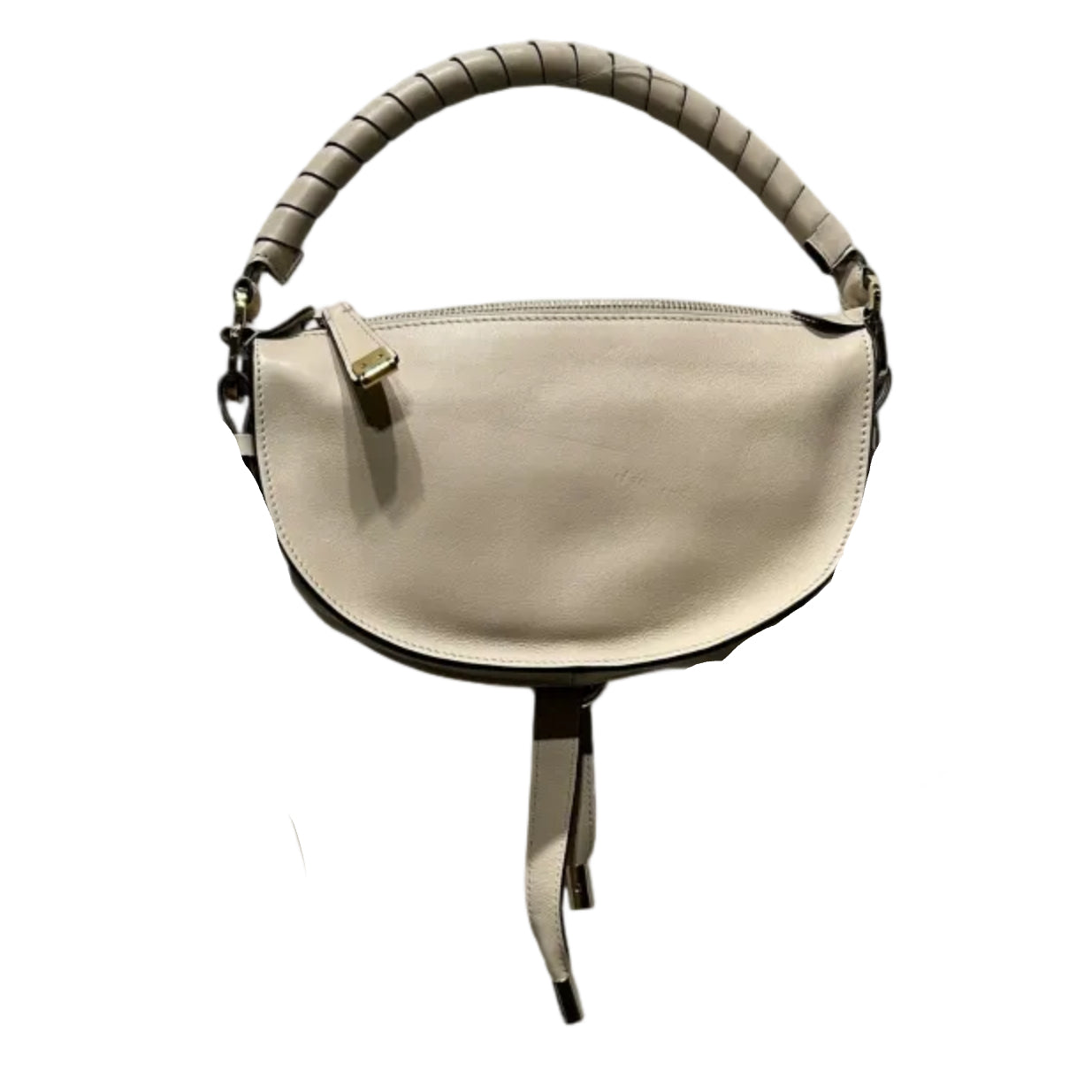 Chloe/Bag/Leather/CRM/MARCIE MINI SADDLE BAG view 2