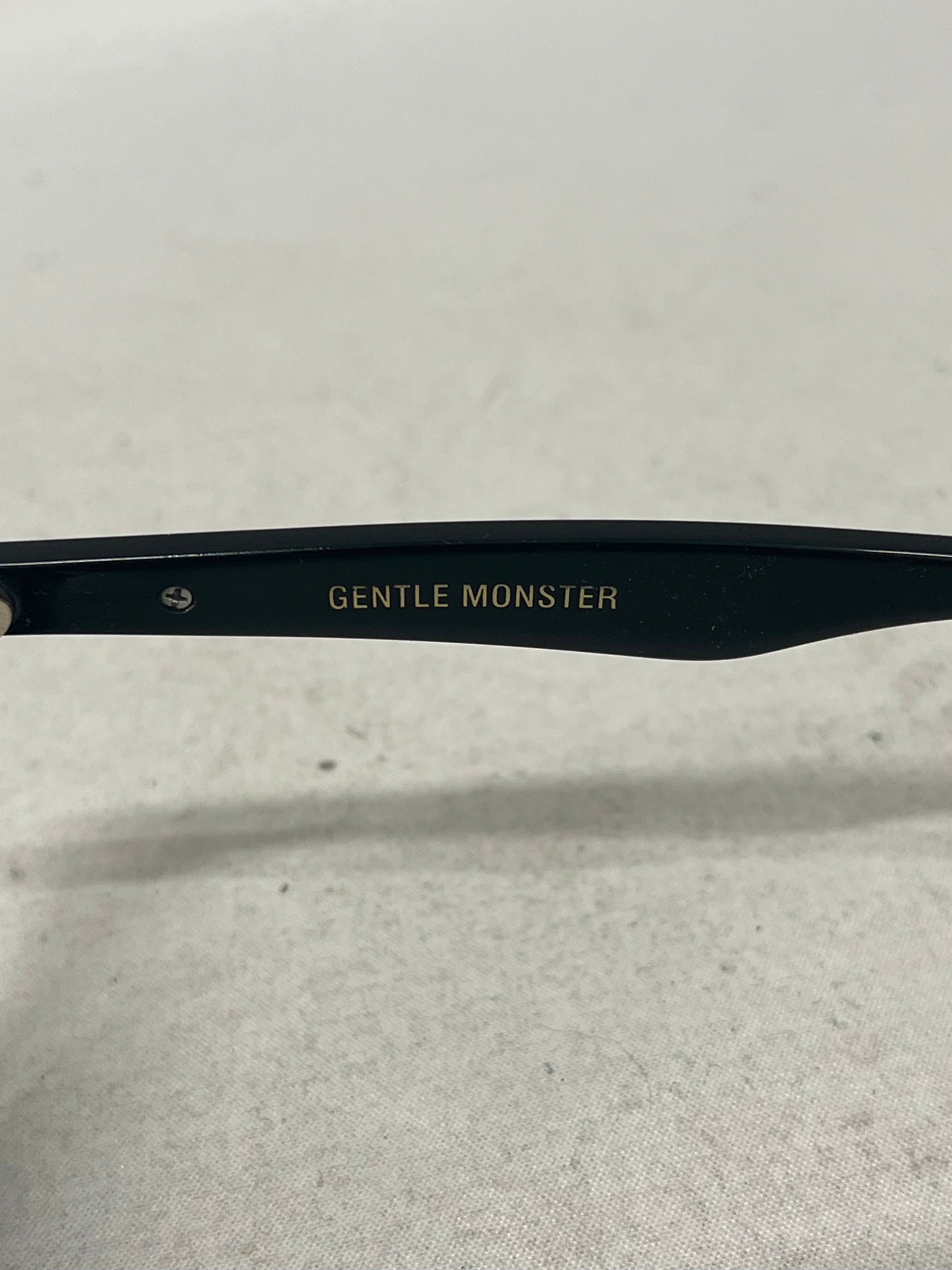 GENTLE MONSTER/Sunglasses/Plastic/BLK/L's/BLK PLASTIC, FLAT LENSE view 4