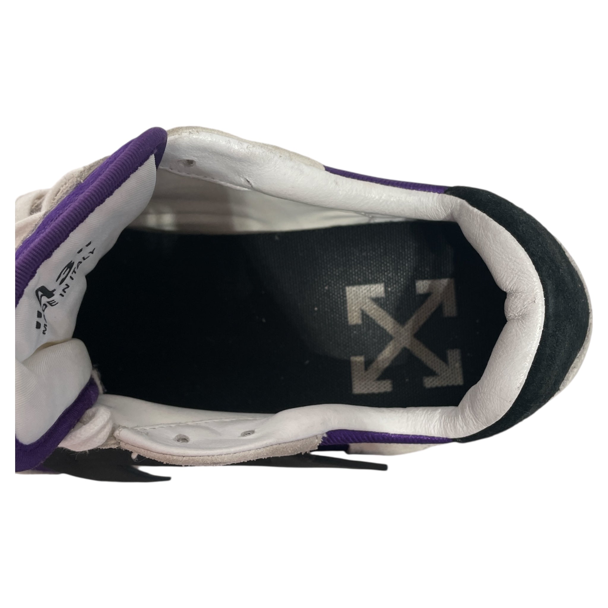 OFF-WHITE/Low-Sneakers/US 10/Cotton/PPL/HG Runner Sneaker view 3