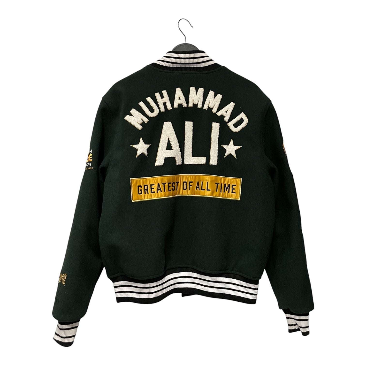shoe palace/Jacket/L/Polyester/GRN/muhammad ali varsity jacket view 2