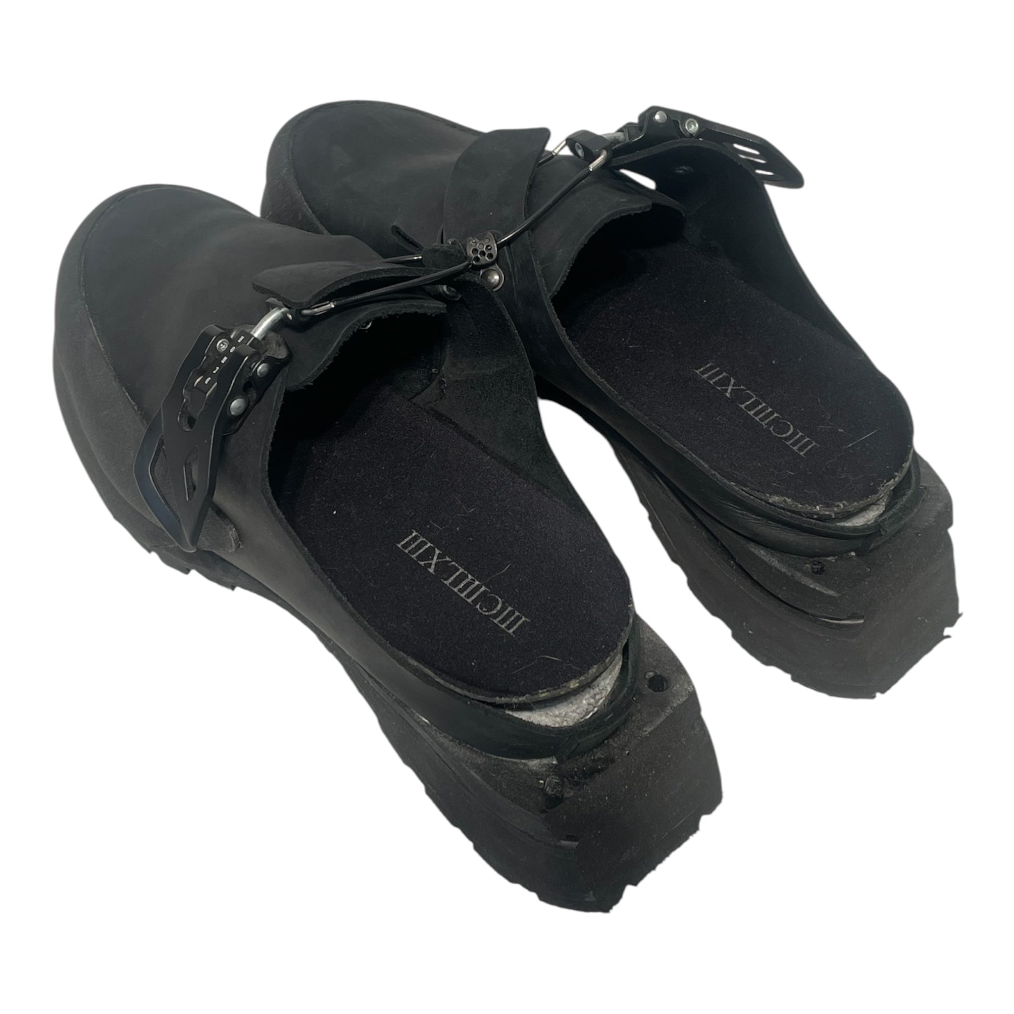 Demon FootWear/Loafers/US 12/Leather/BLK/ZHOCOL view 2