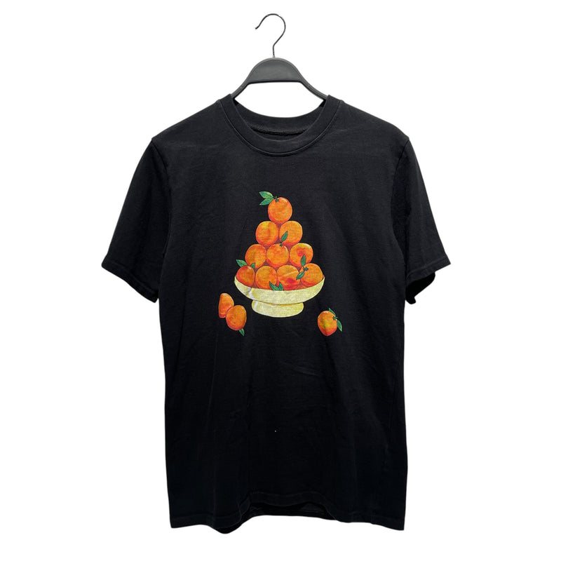 CASABLANCA/T-Shirt/M/Cotton/BLK/All Over Print/ORANGES ON FRONT